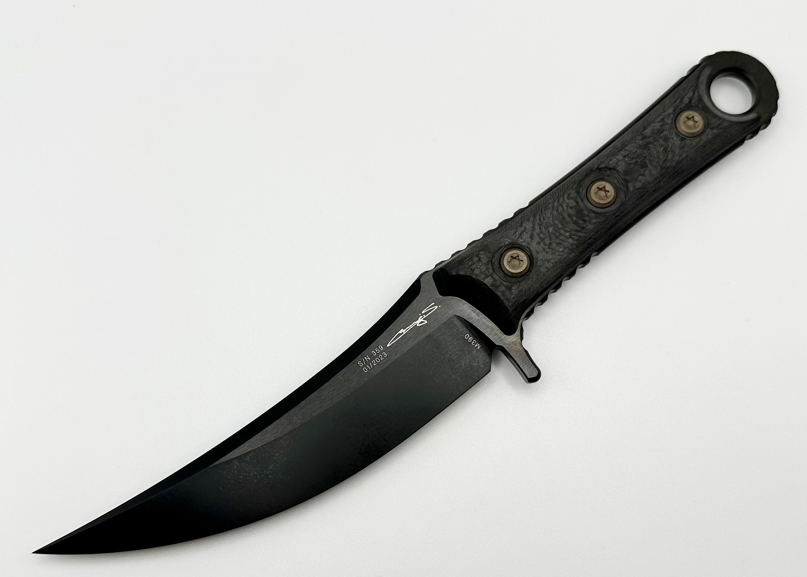 Microtech SBK Ultimate Tactical Knife - DLC & Carbon Fiber