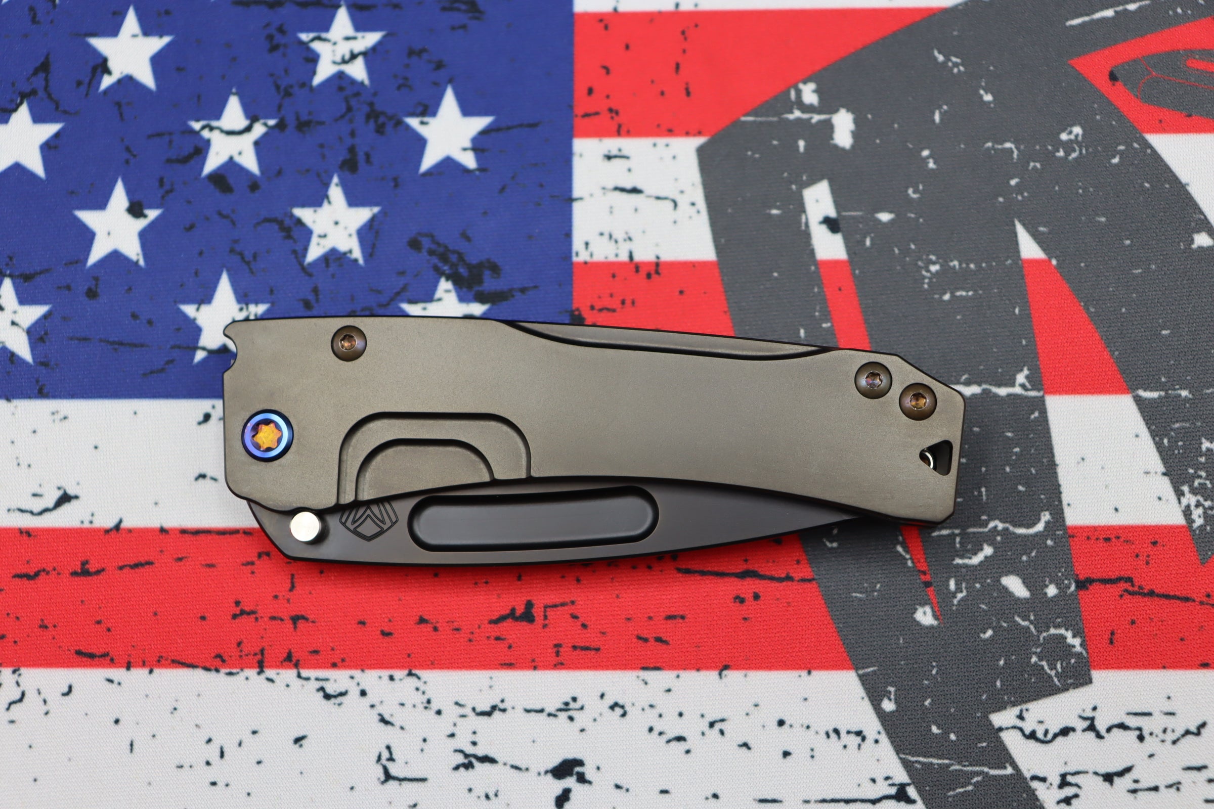 Medford Slim Midi Tanto EDC Knife - Premium PVD Coated S35VN Blade & Flamed Hardware