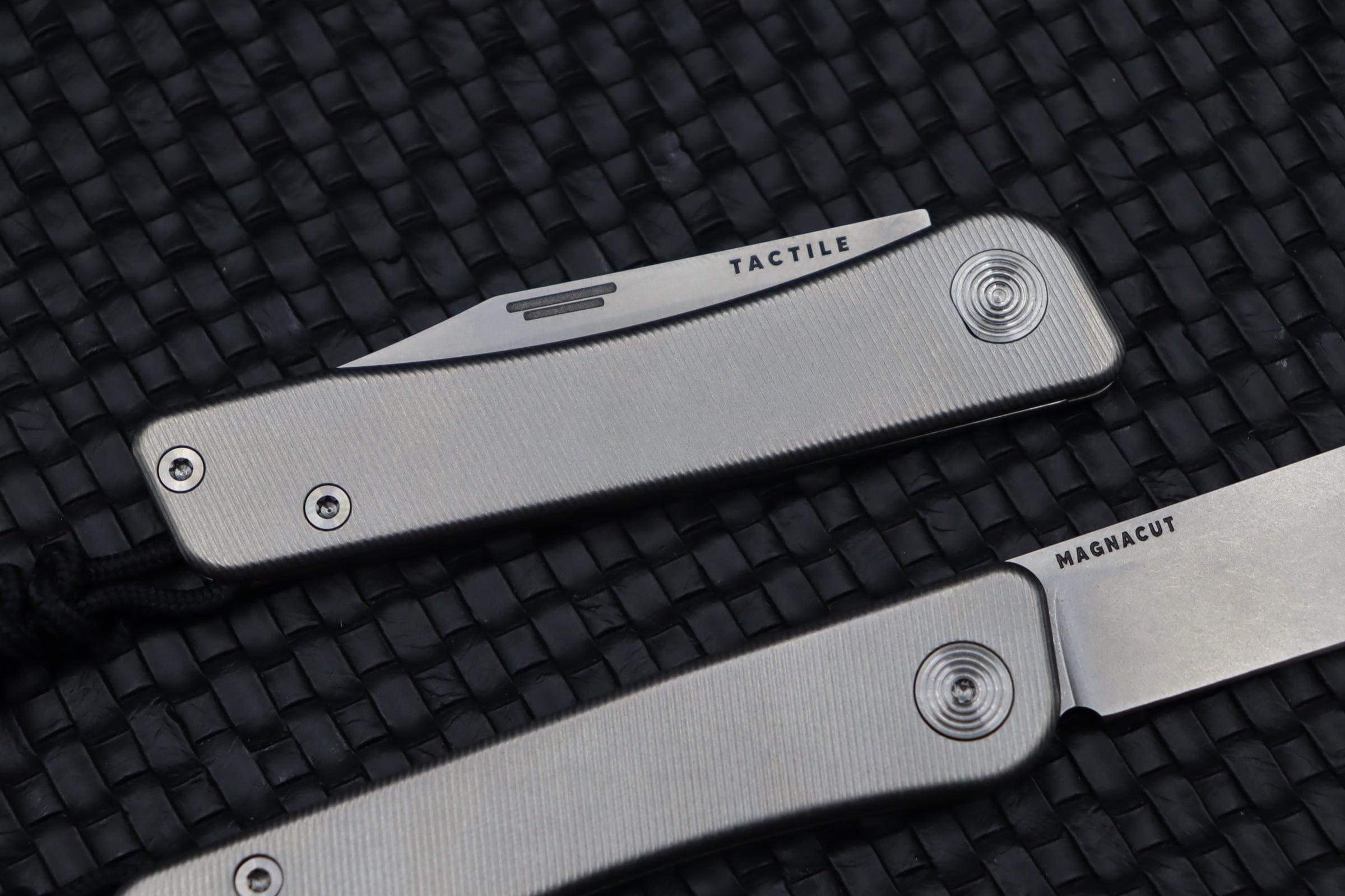 Ultimate Tactile Turn Bexar Titanium & Magnacut EDC Knife