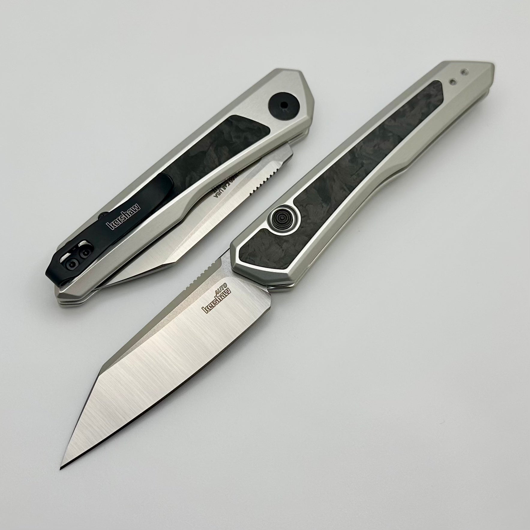 Kershaw Launch 20 Ultimate EDC Knife - Aluminum & Carbon Fiber with MagnaCut Blade