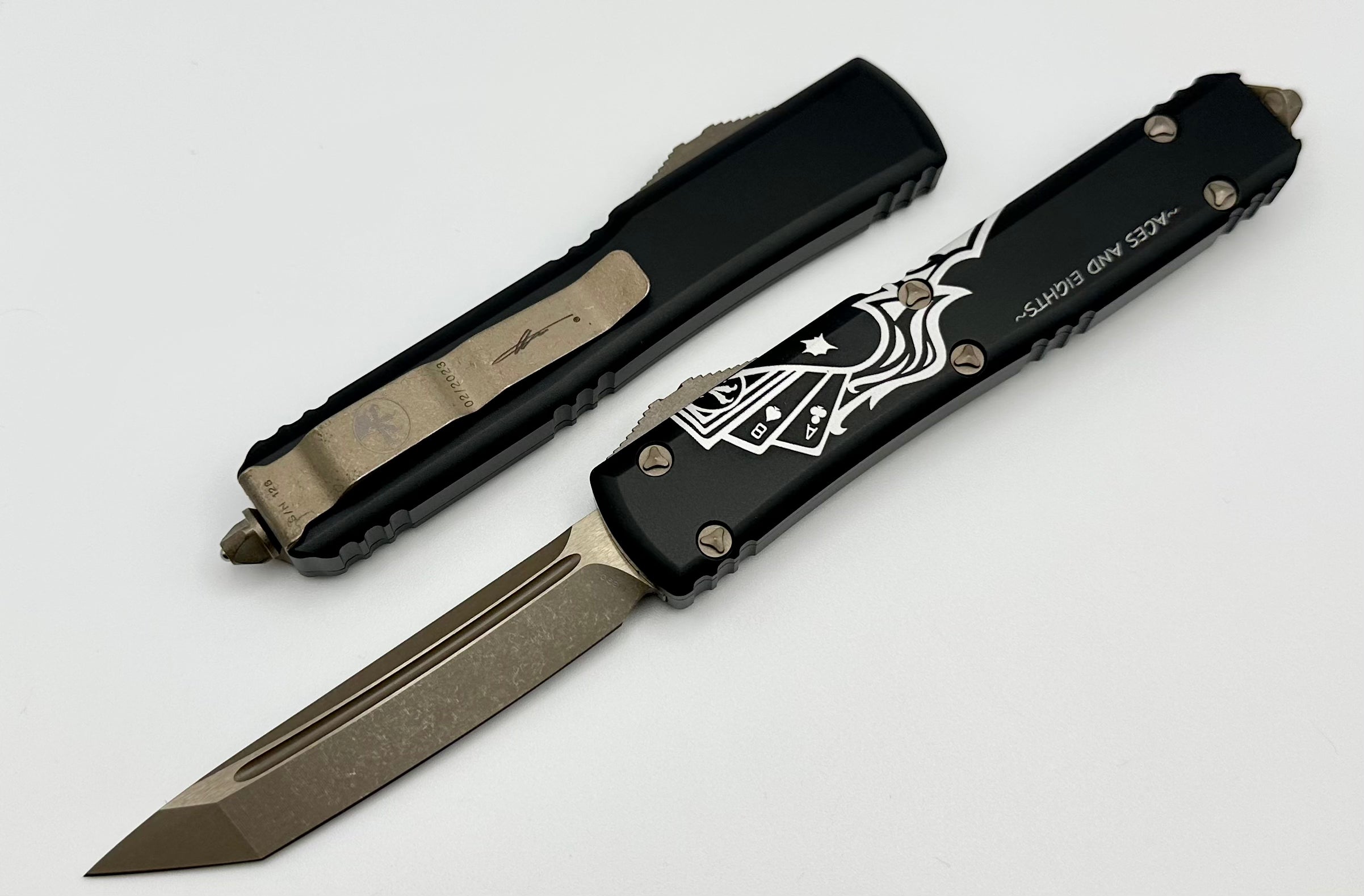 Microtech Ultratech Tanto Bronze Apocalyptic - Premium Tactical Knife