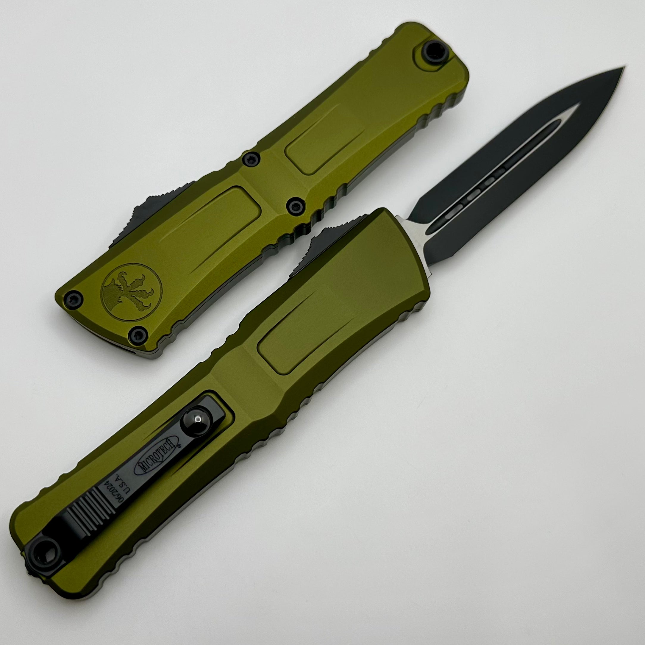 Microtech Premium Combat Troodon Gen III - Ultimate Tactical Knife with OD Green Handle