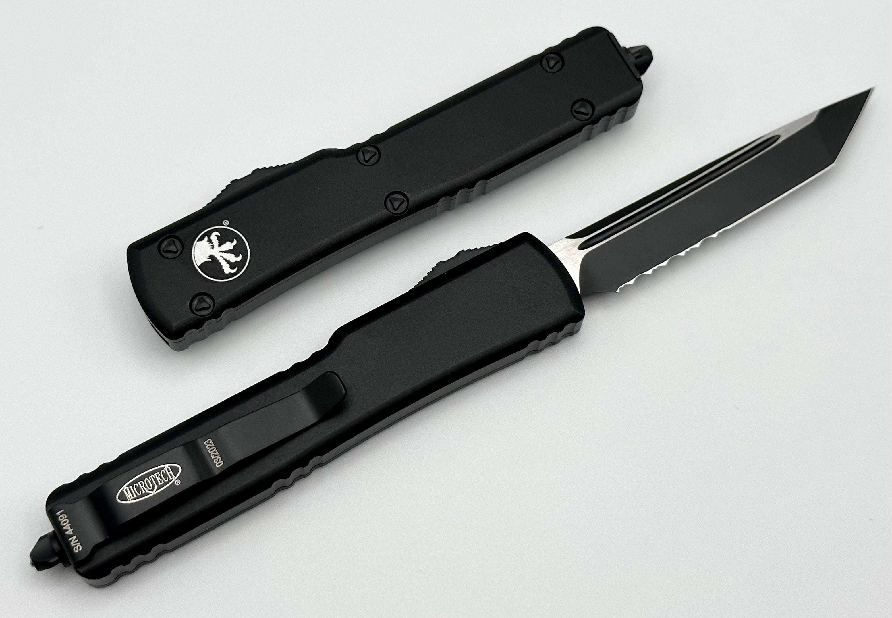 Microtech UTX-70 T/E Tactical Compact Knife | Premium M390 Steel | Lightweight Design