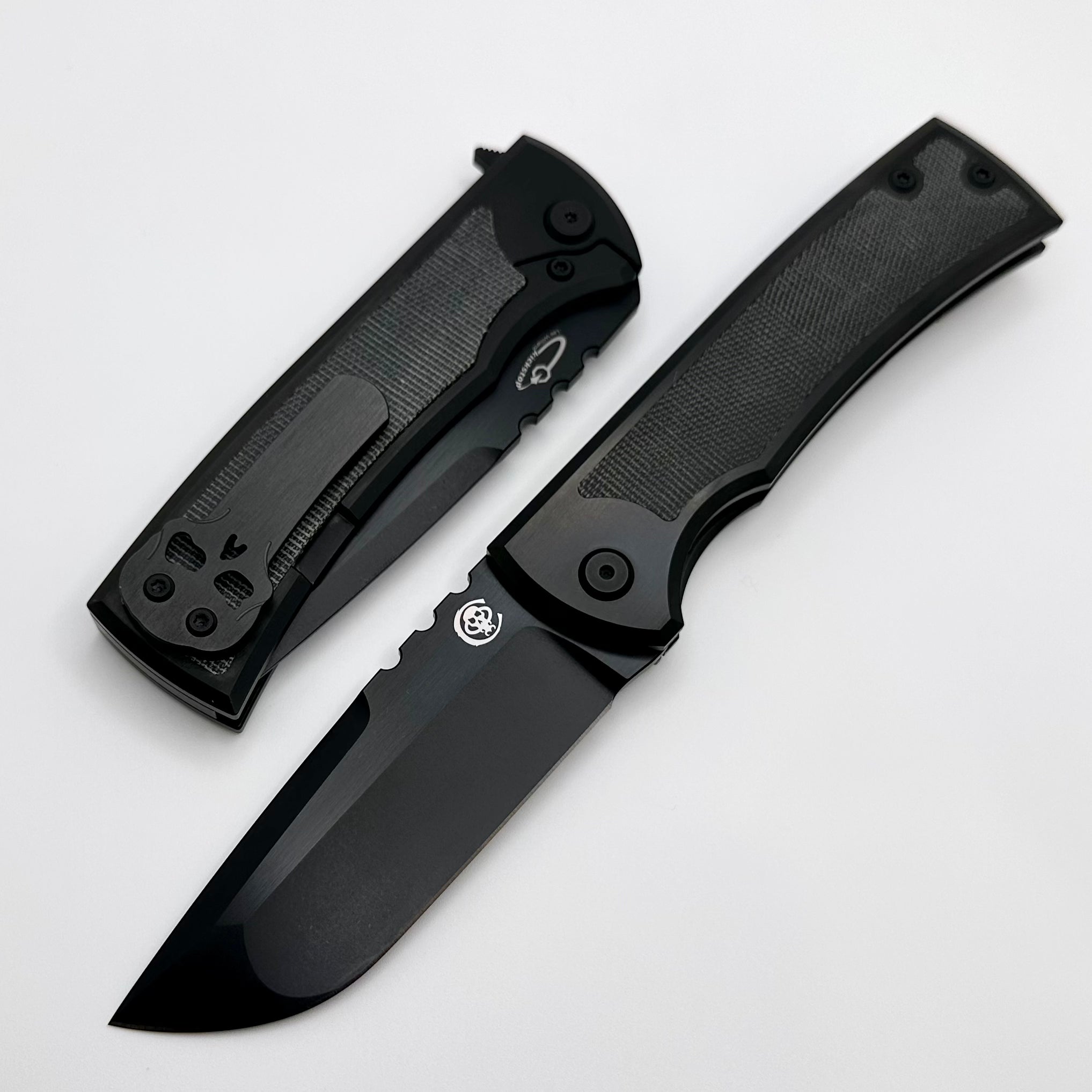 Chaves Ultramar Redencion 229 Kickstop Folding Knife - Premium M390 Blade & Black Micarta Inlays