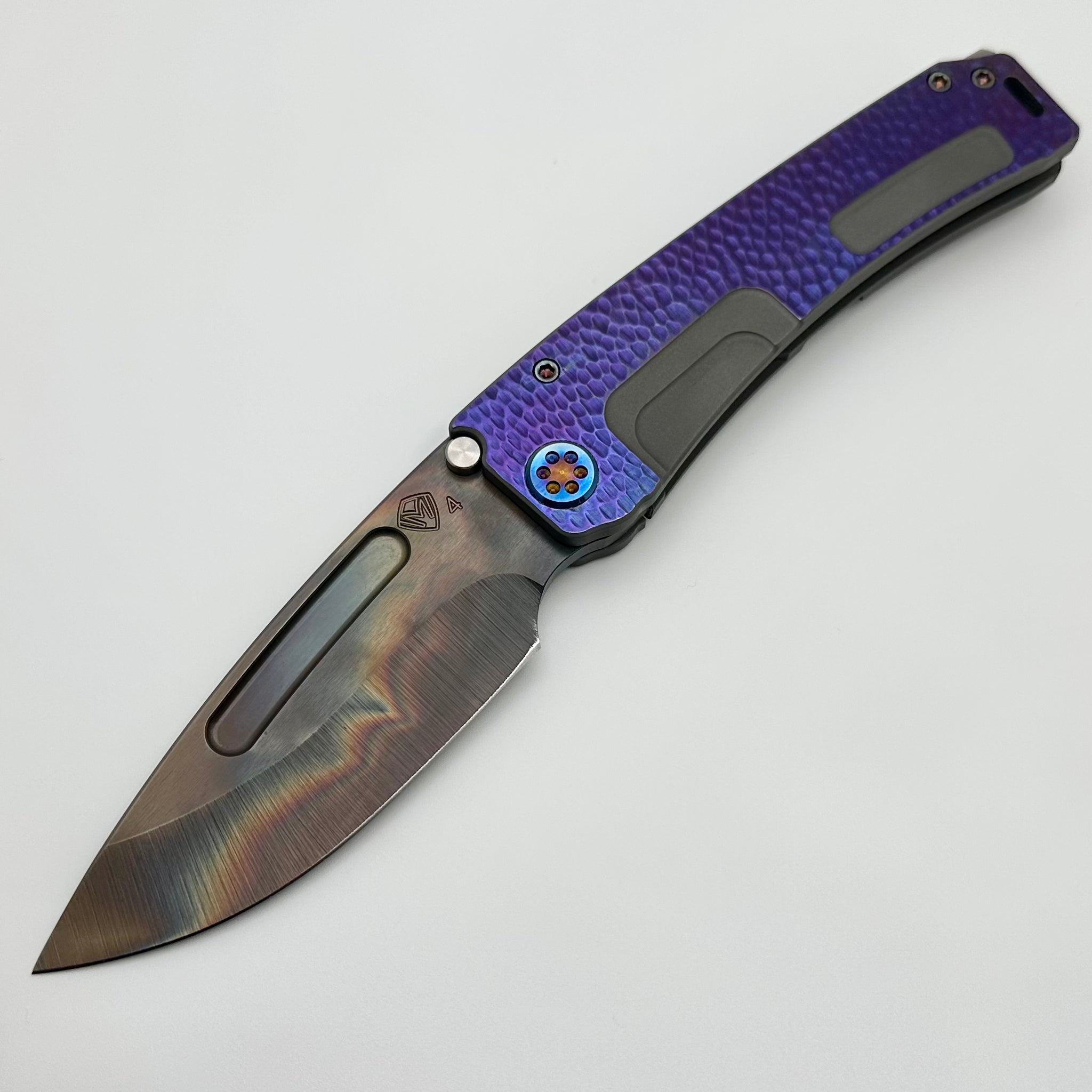 Medford Marauder H Premium Tactical Knife - S45VN Blade, Flamed Hardware, Bead Blast Finish