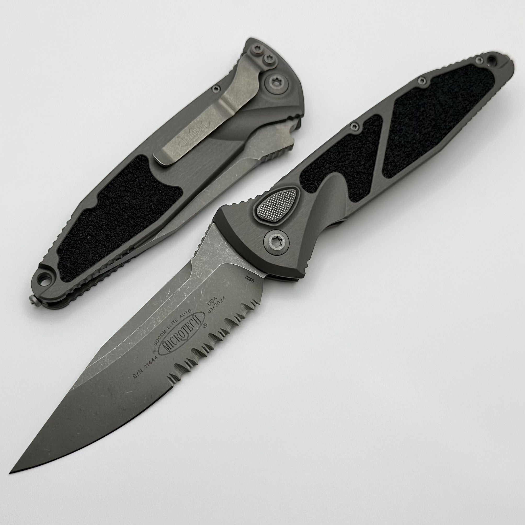 Microtech Socom Elite Auto Tactical Knife - Premium Apocalyptic Finish