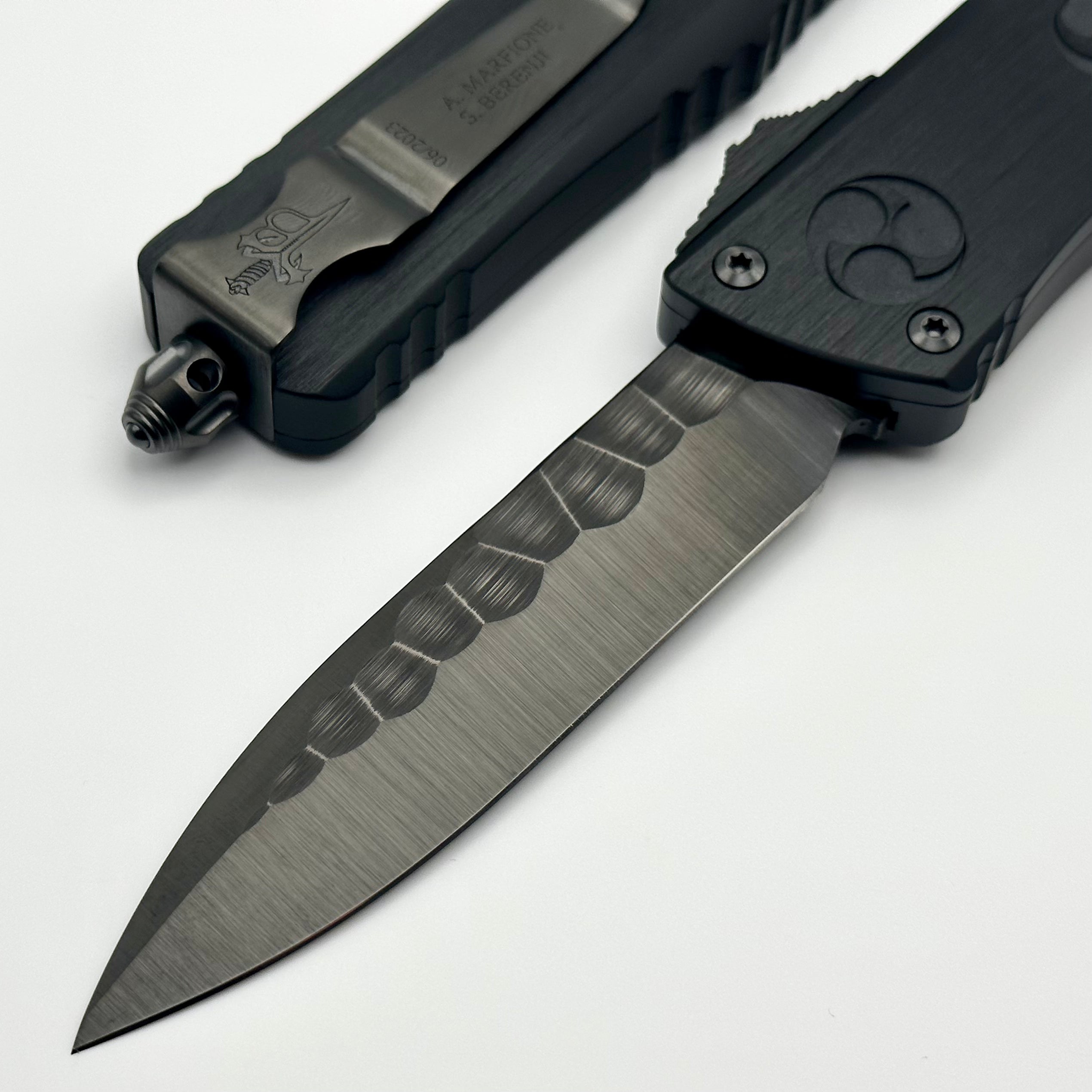 Premium Combat Troodon O-YARI Tactical Knife | DLC Chisel Edge & Carbon Fiber Design