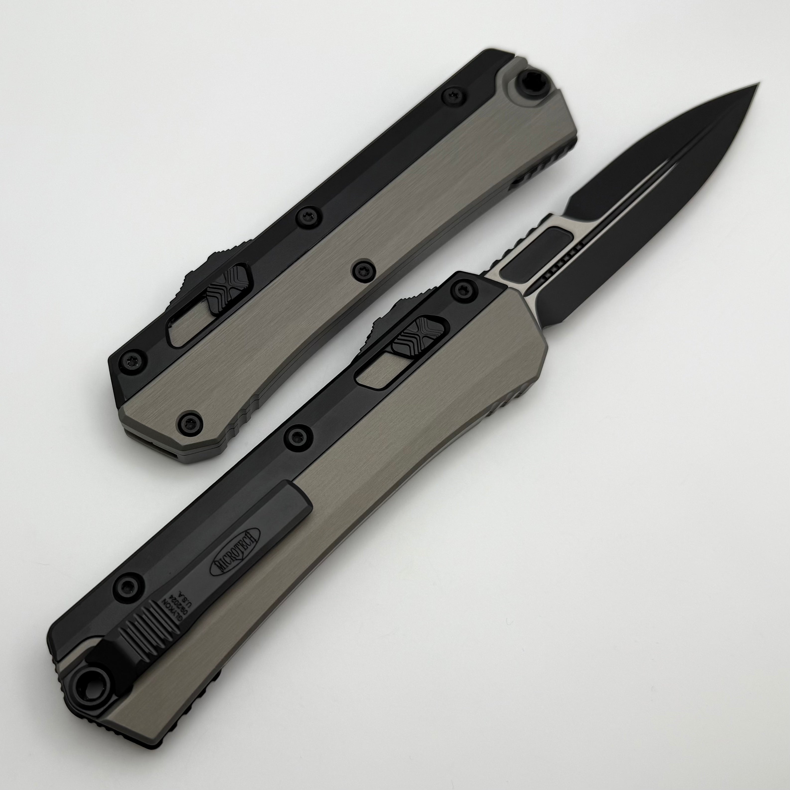 Ultimate Microtech Glykon Tactical Bayonet with Natural Clear Handle - Premium M390 Steel
