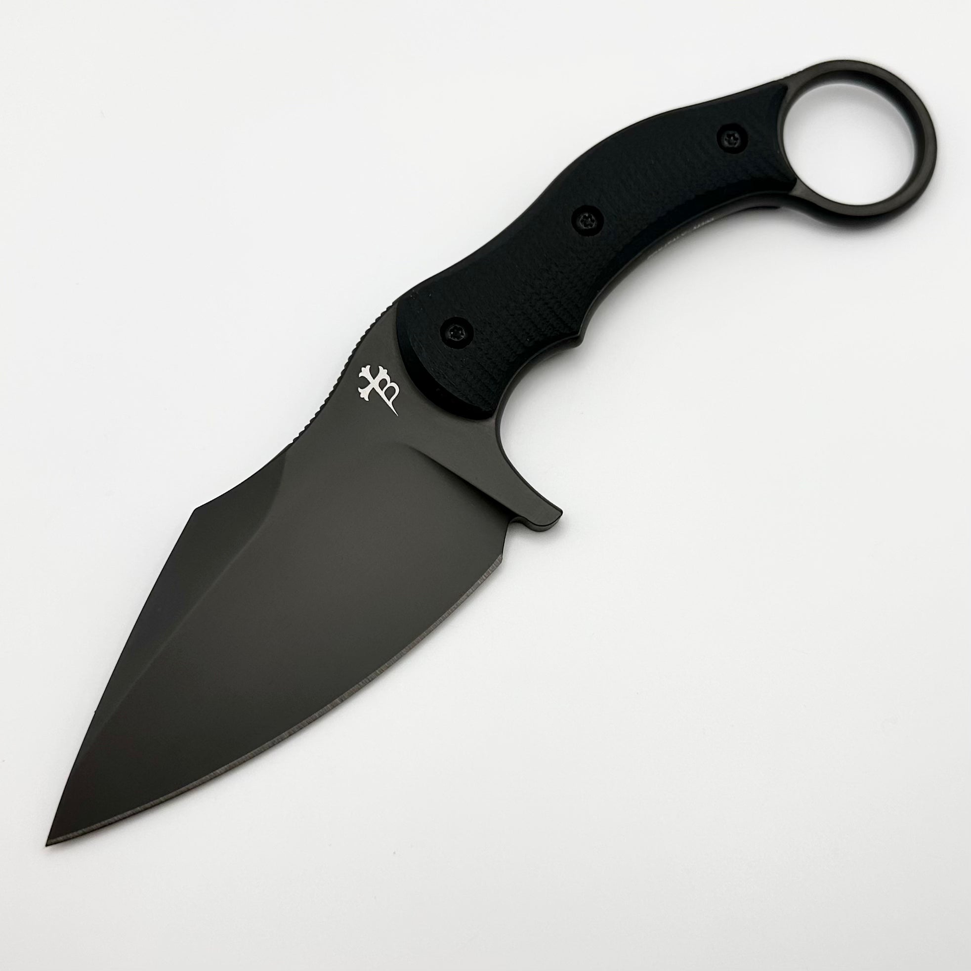 Borka Blades SRambit Premium Fixed Blade - M390 Steel & Black G-10 Handle