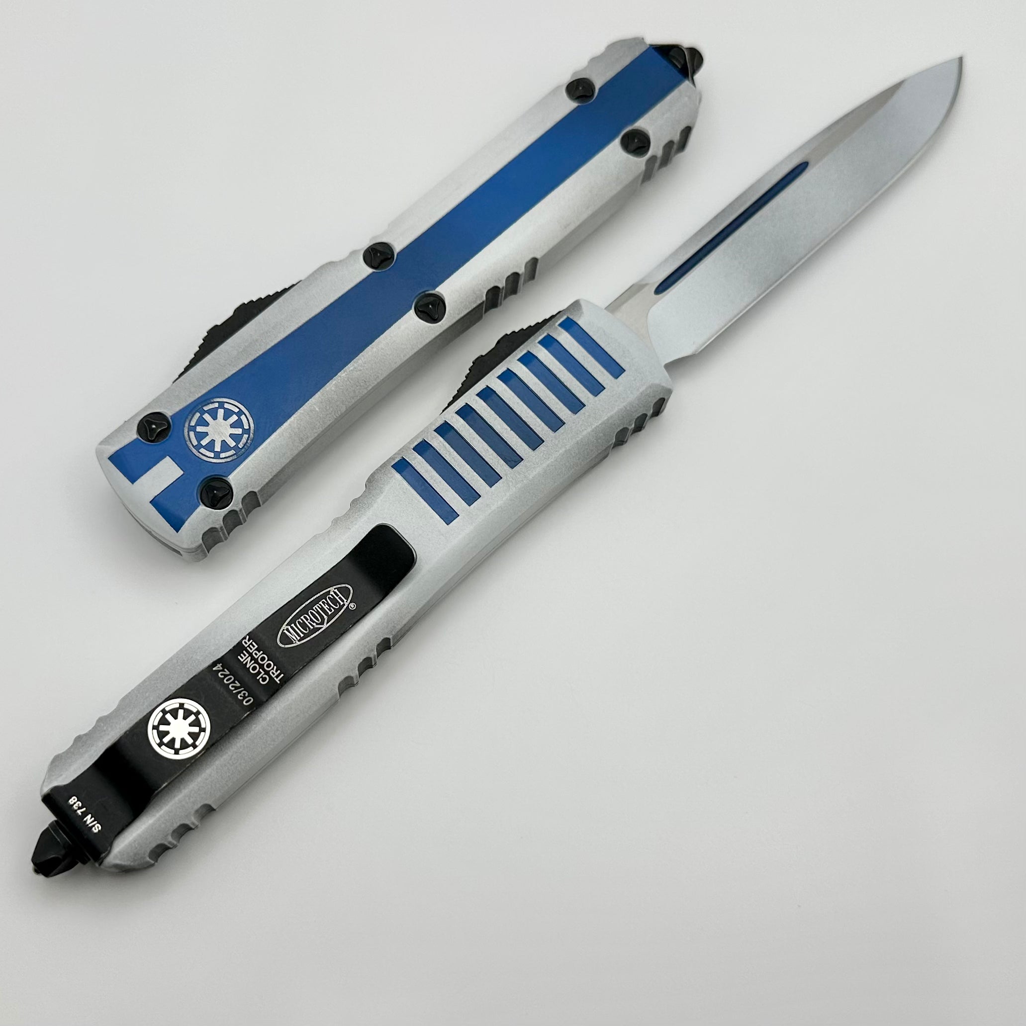 Premium Microtech Ultratech Single Edge Clone Trooper Signature Series 121-1CO - Ultimate Tactical Knife