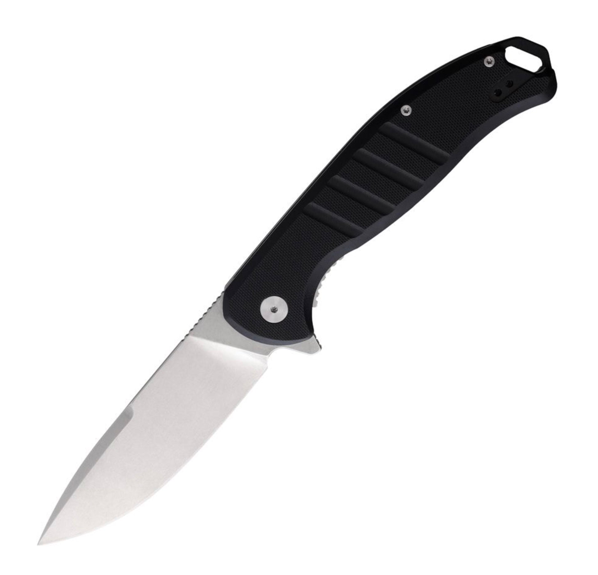 PMP Knives Bigboy XL Linerlock – Premium Black G-10 & 14C28N Steel