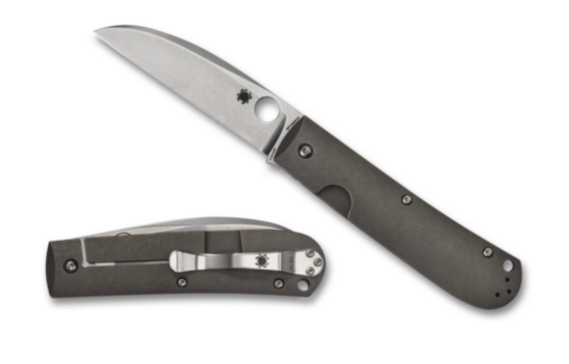 Premium Spyderco Swayback Titanium Knife - Ultimate EDC Tool