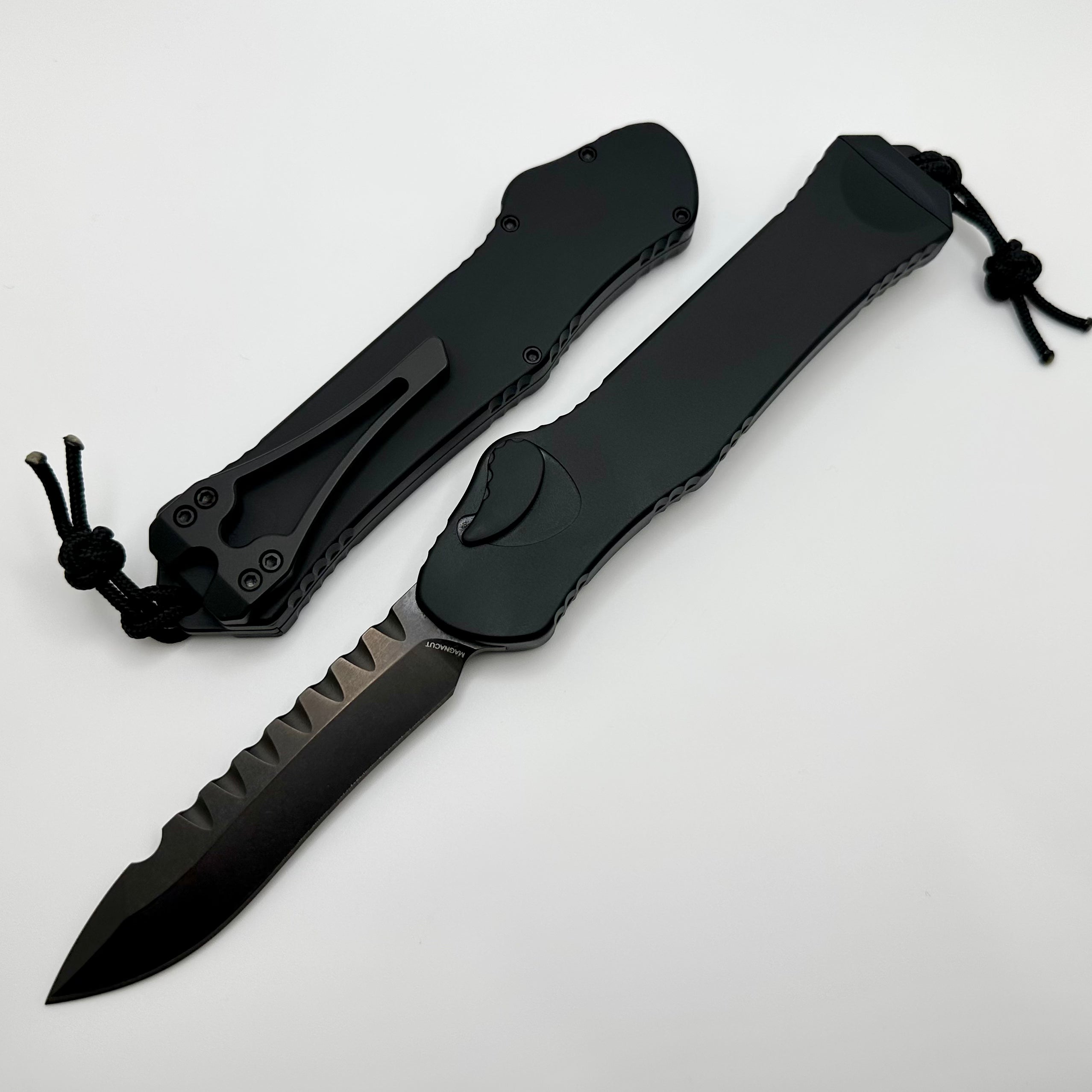 Heretic Hydra V3 DLC Tactical Knife - Premium Aluminum Handle & MagnaCut Blade