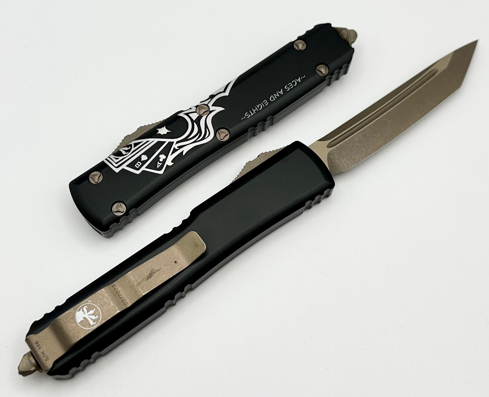 Microtech Ultratech Tanto Bronze Apocalyptic - Premium Tactical Knife