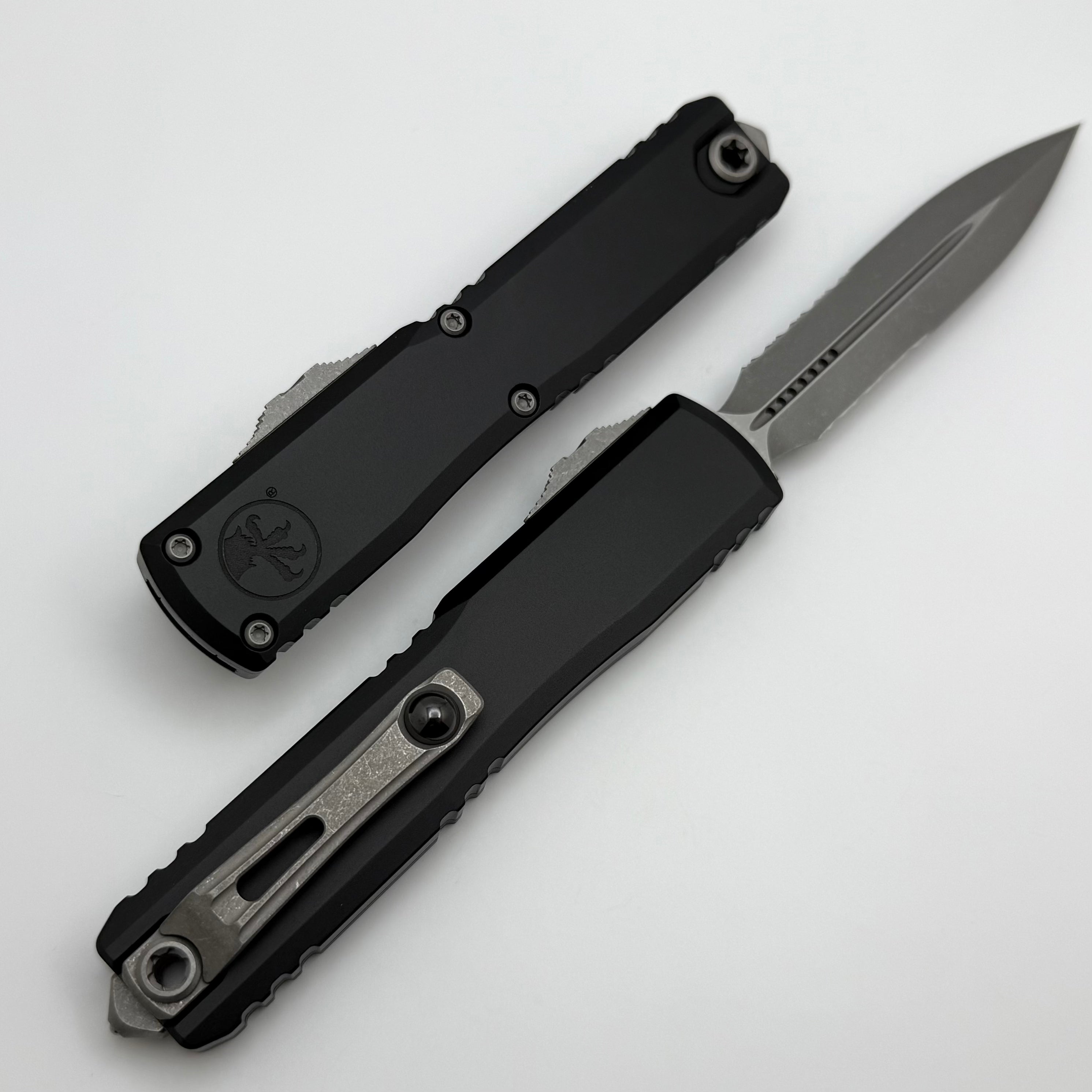 Microtech Ultratech ZBP Apocalyptic D/E Serrated OTF Knife - Ultimate Tactical Precision