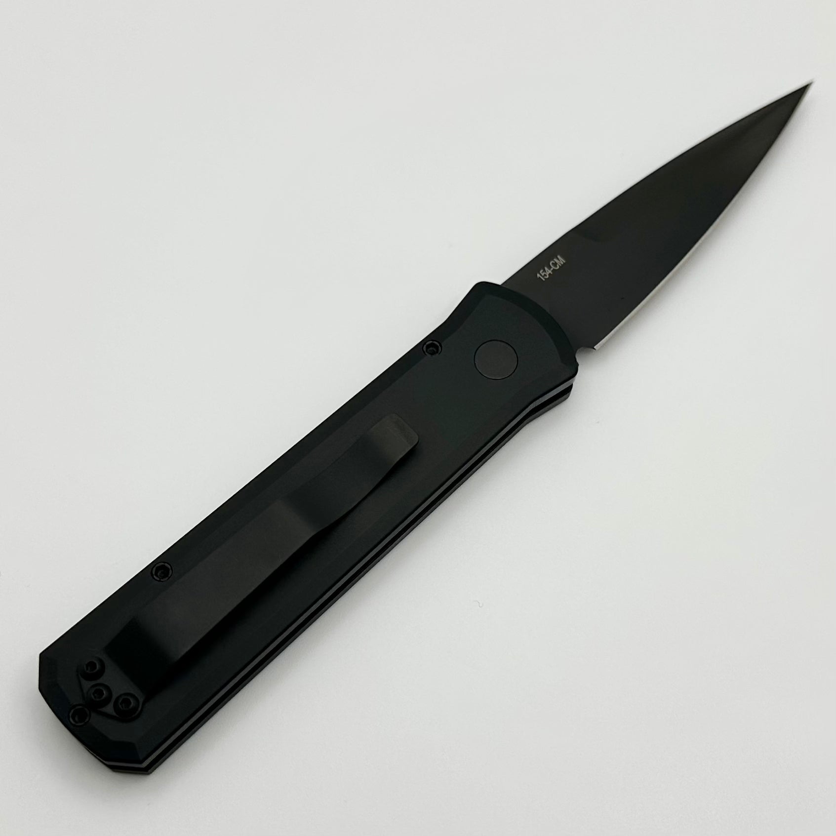 Pro-Tech Godson Ultimate Tactical Knife - Black Handle & 154-CM Blade