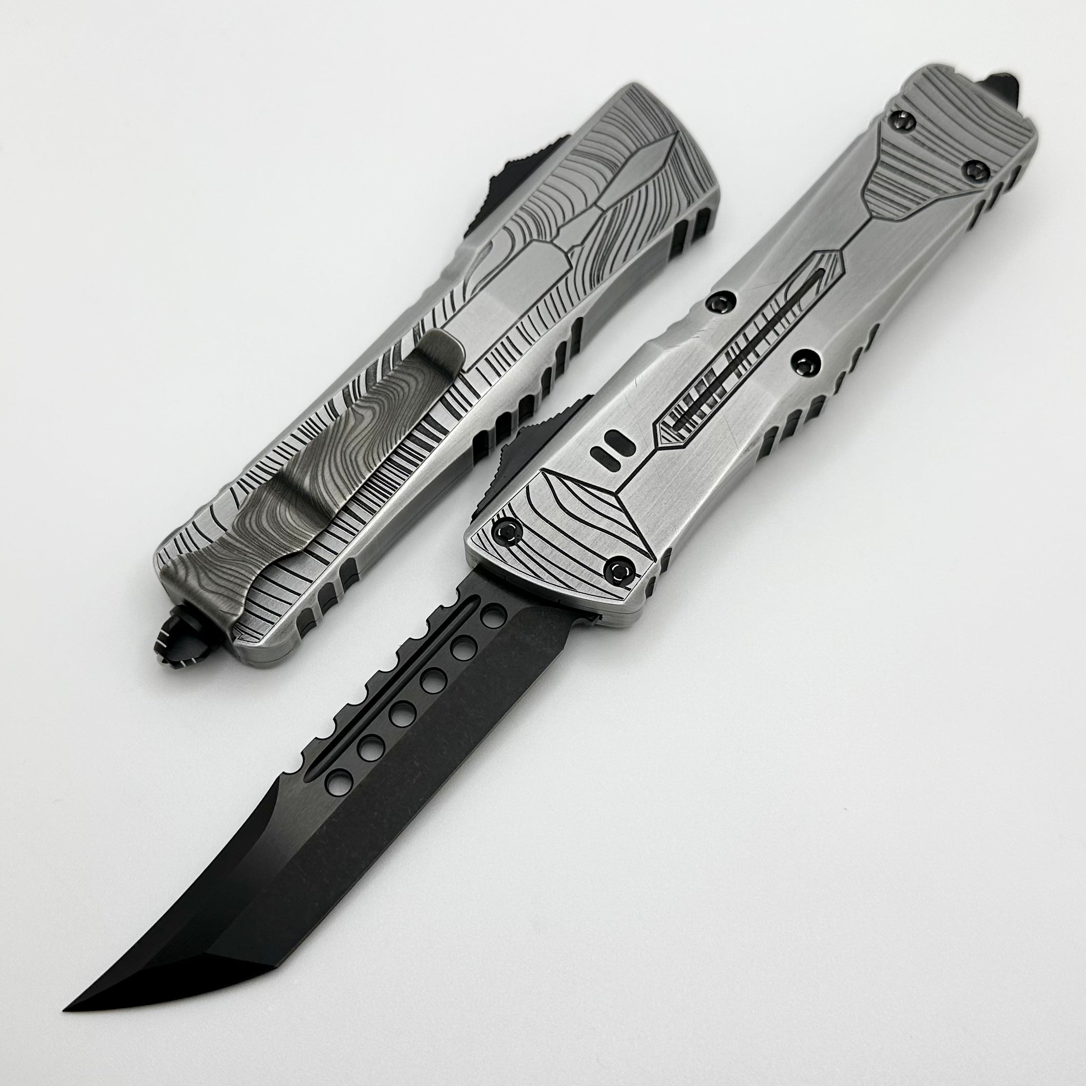 Microtech Combat Troodon DLC Hellhound Beskar Signature Series - Ultimate Tactical Knife