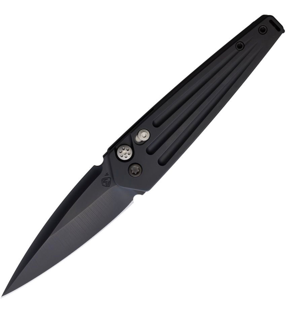 Premium Medford Nosferatu Auto Knife - DLC Coated S45VN Blade & Handles