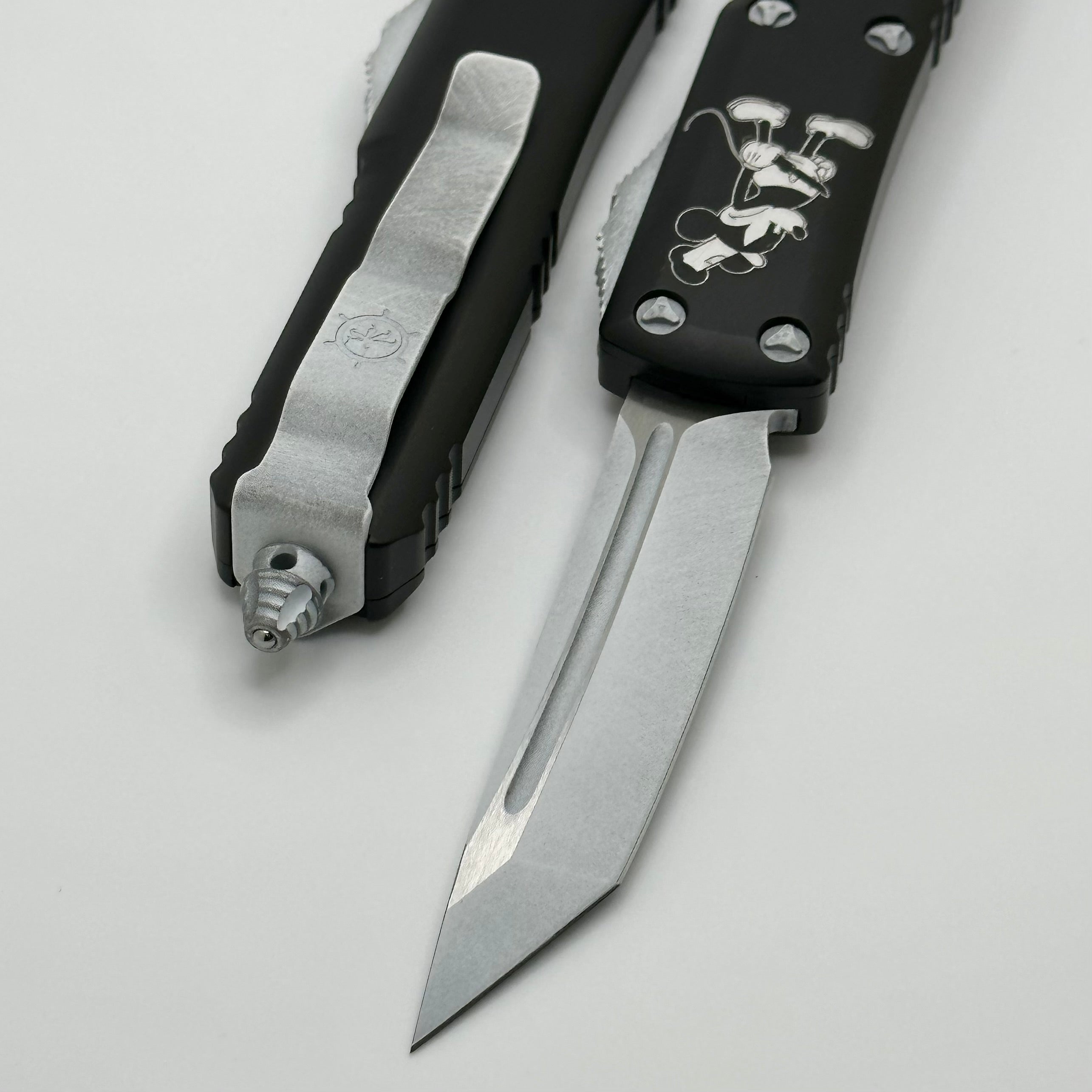 Microtech UTX-85 Steamboat Willie Premium EDC Knife