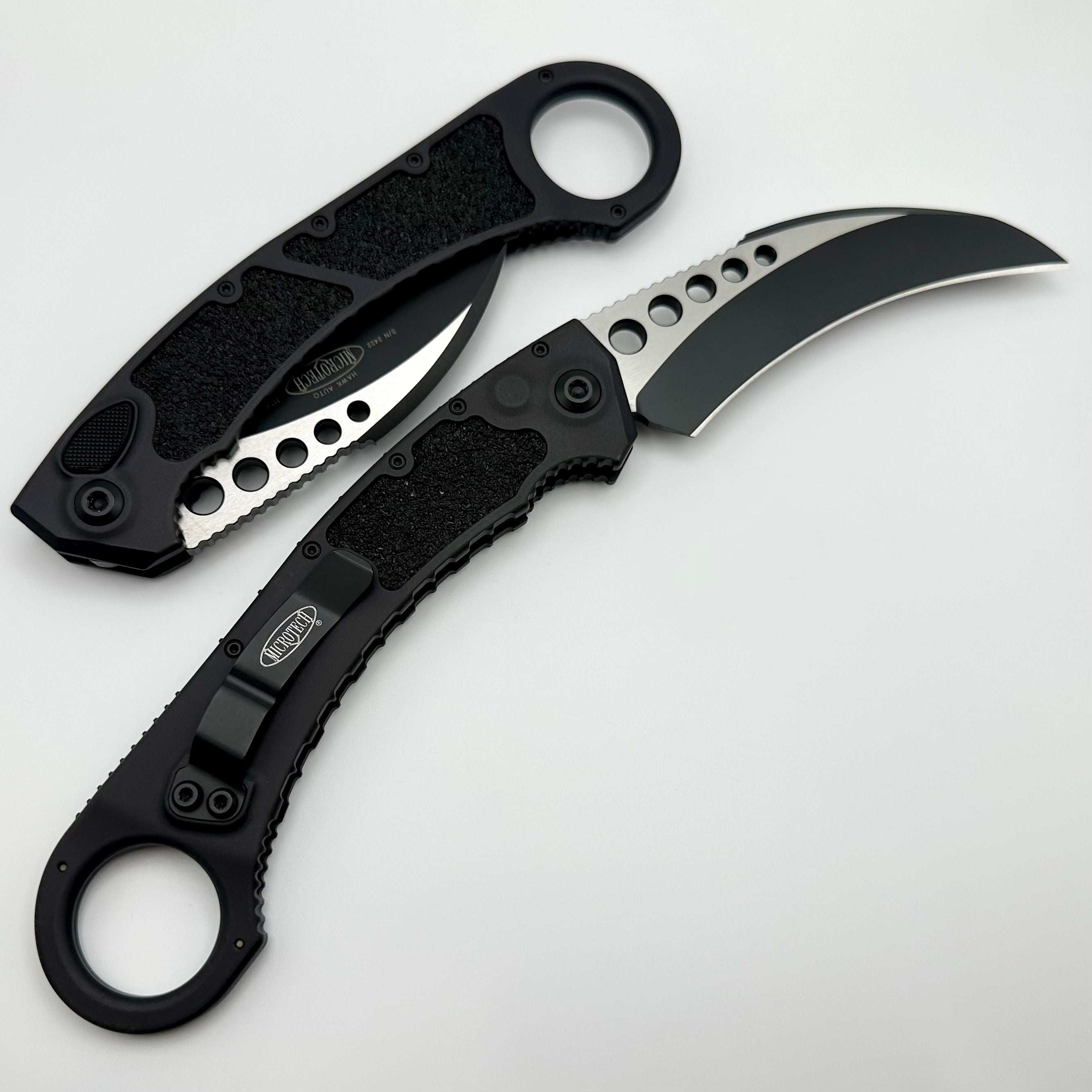 Premium Microtech Hawk Karambit Tactical Auto Knife - Ultimate Tactical Tool