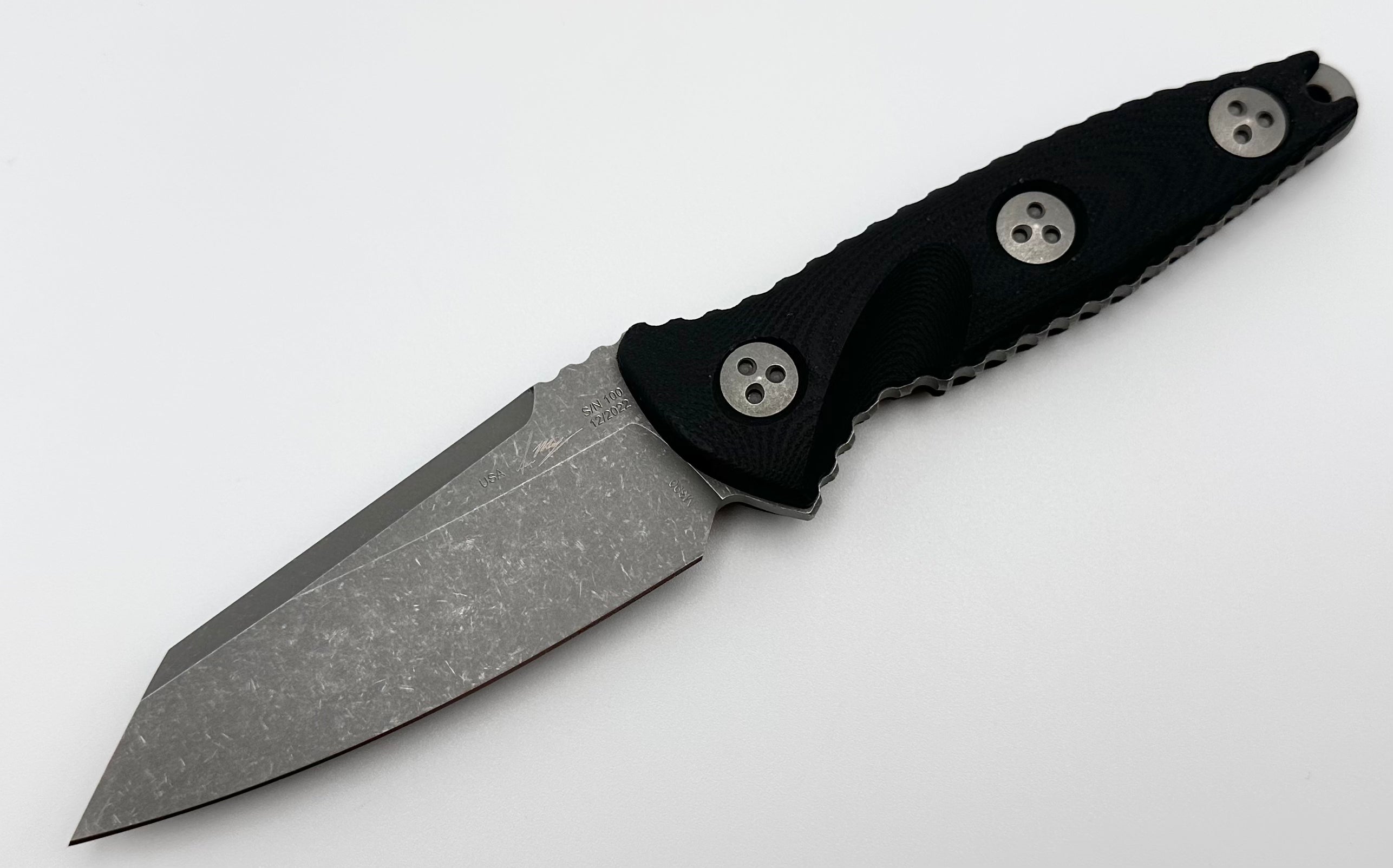 Microtech Socom Alpha Mini Tactical Knife - Premium M390 Steel, G-10 Handle