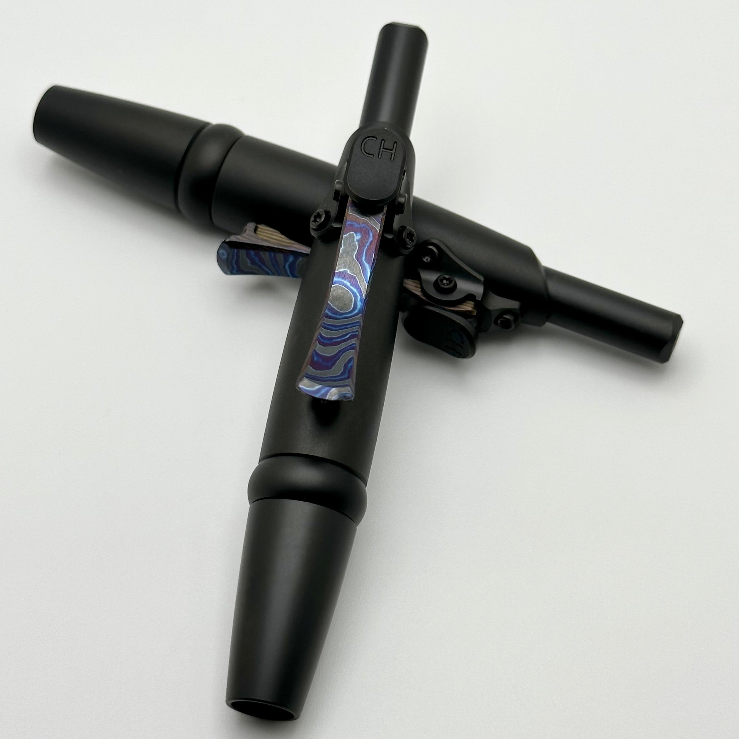 Premium CKF Copperhead Metalworks Zirc/ZircuTi Click Pen - Upgrade Your Writing Experience