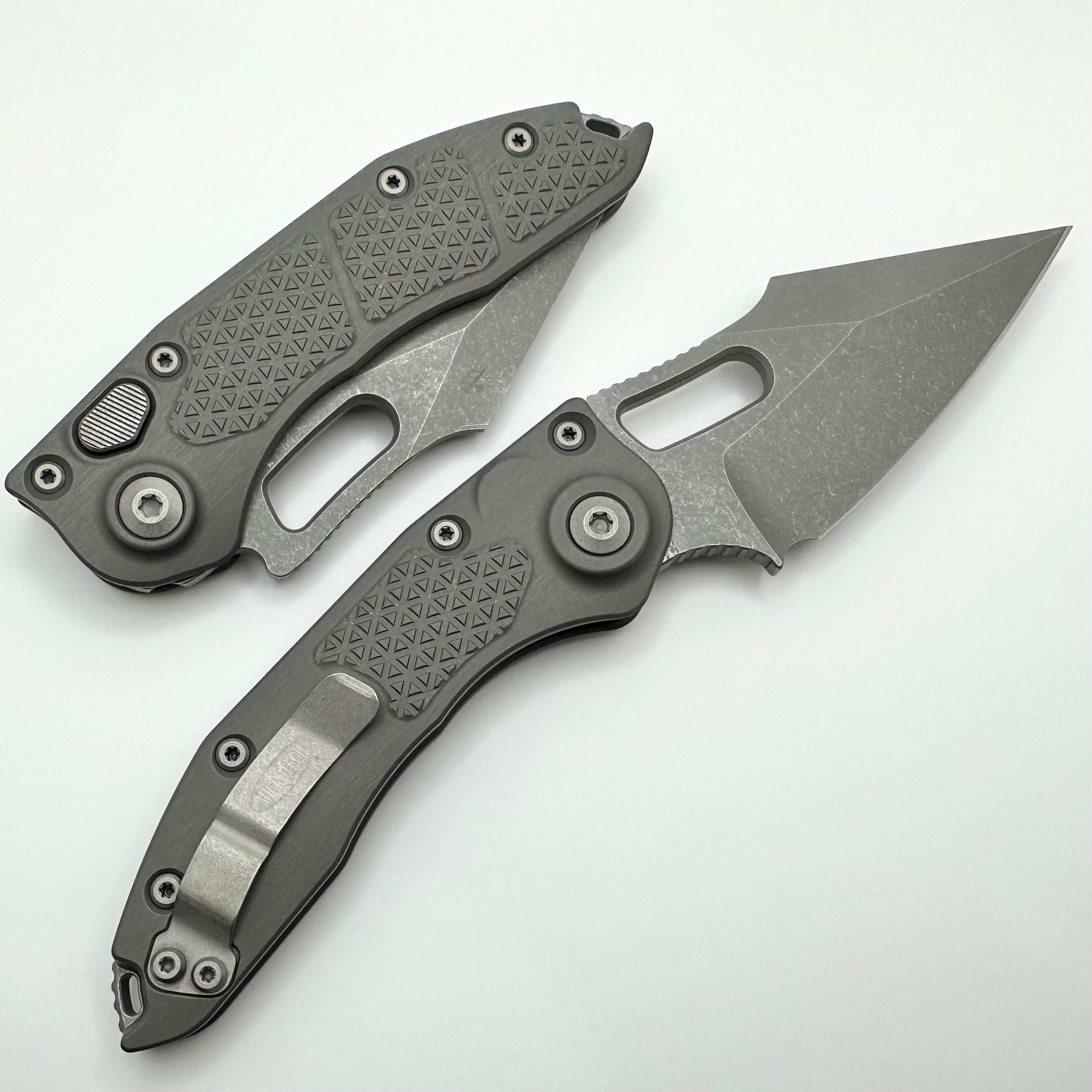 Microtech Borka Stitch Apocalyptic Tactical Knife - Premium M390 Blade