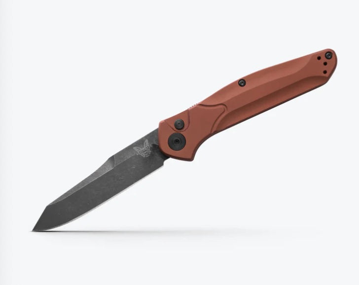 Benchmade Premium Auto Osborne Burnt Copper Aluminum & MagnaCut Knife 9400BK-03