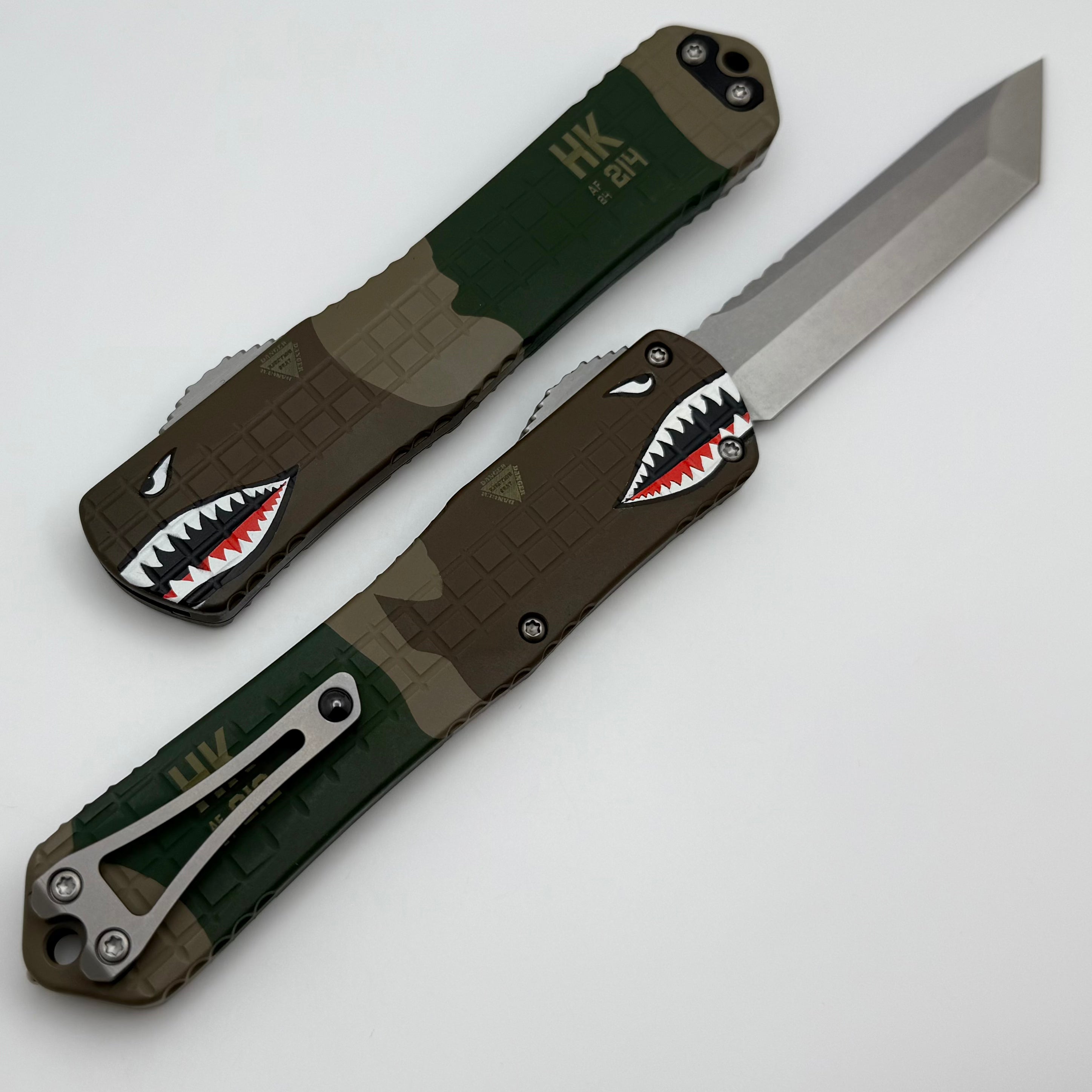 Heretic Knives Manticore X A-10 Edition - Premium Tactical OTF Knife