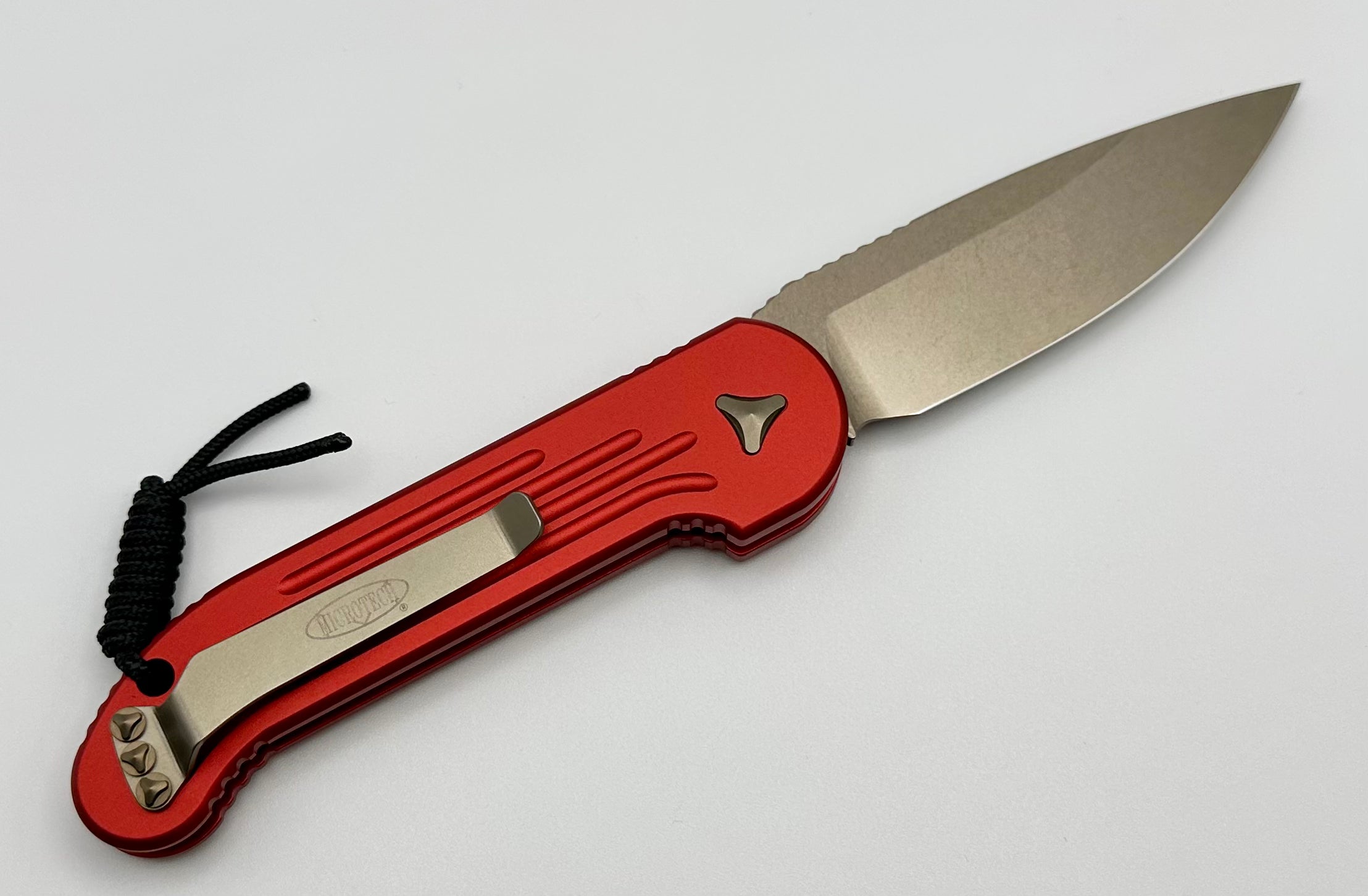 Microtech LUDT Red & Bronze Ultimate Tactical Knife