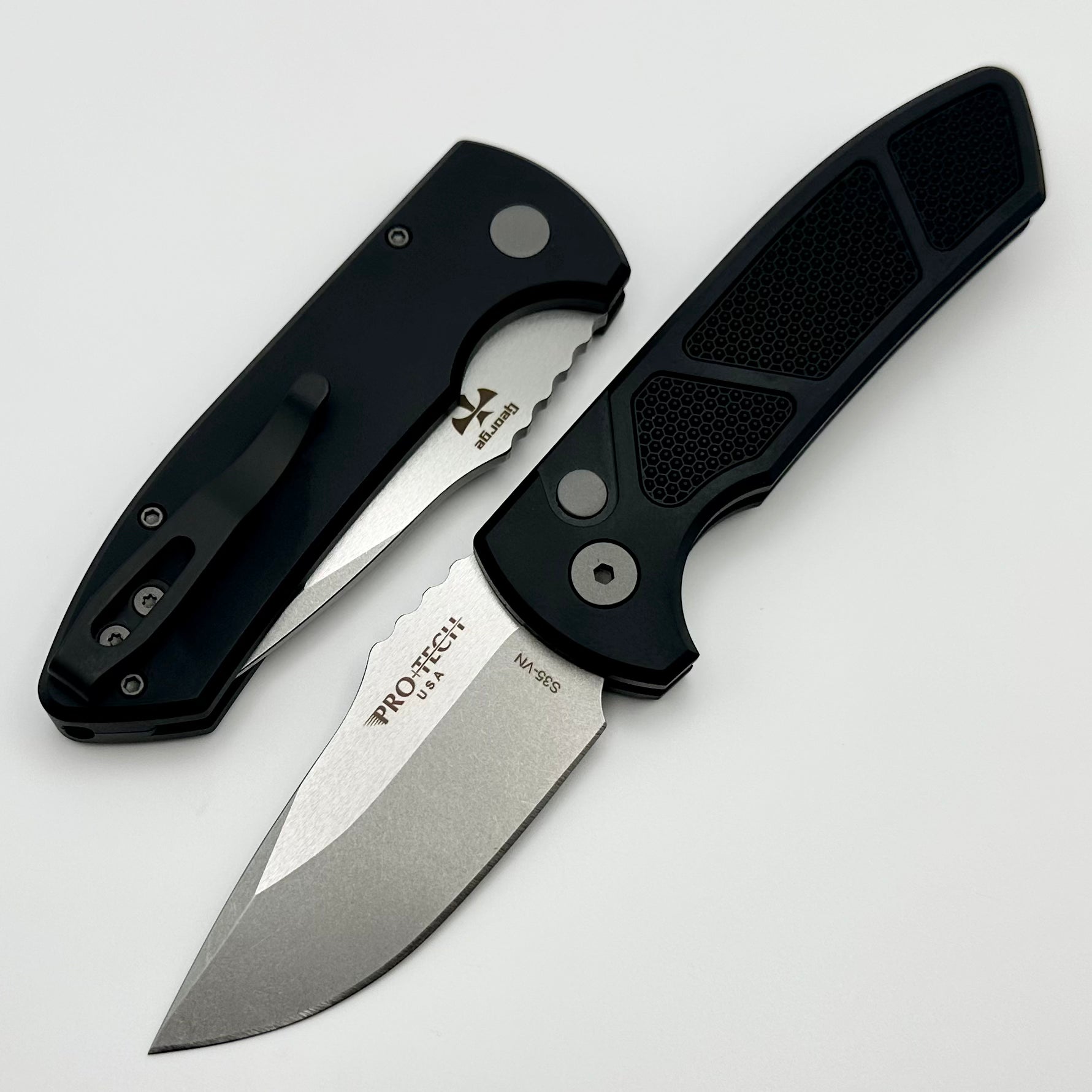 Ultimate Pro-Tech SBR Knife: Premium S35VN Blade & Aluminum Handle