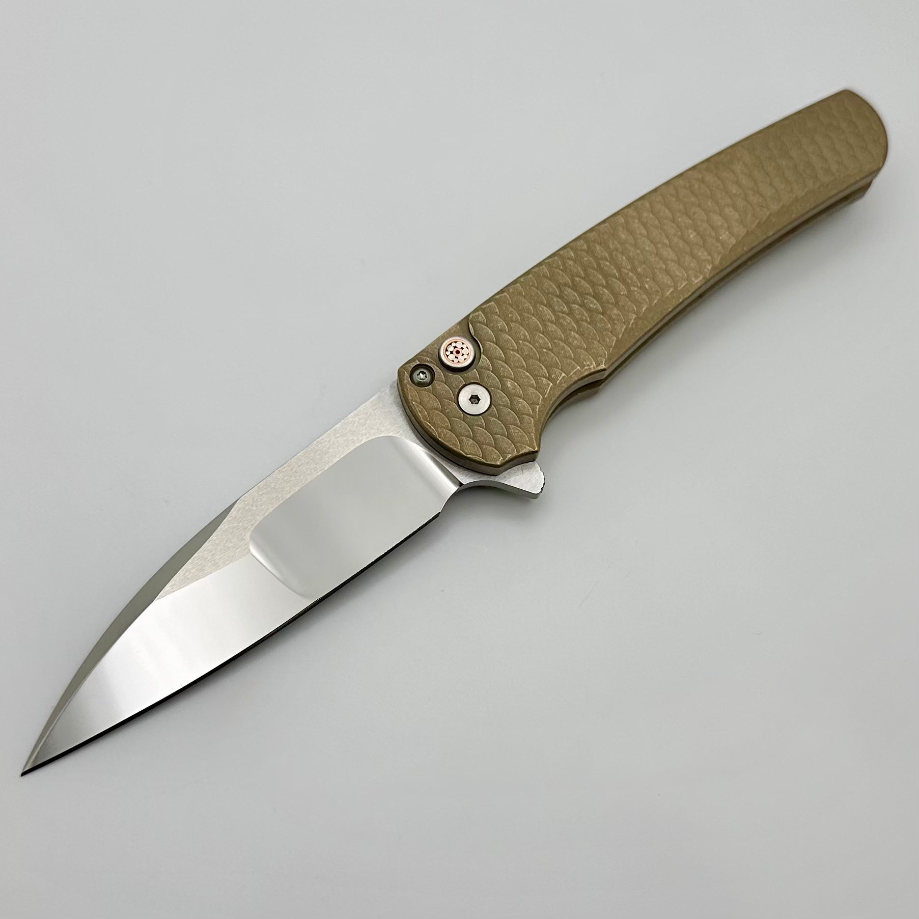 Pro-Tech Malibu Dragon Scale Edition - Premium Folding Knife with Wharncliffe Blade