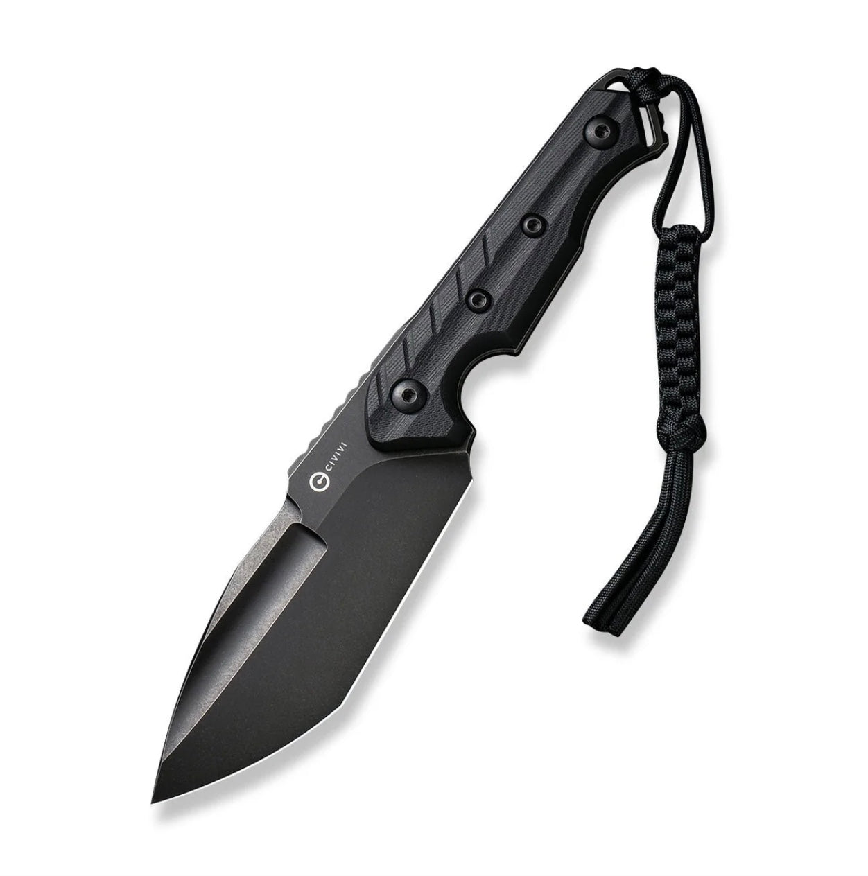 Civivi Maxwell Premium Fixed Blade Knife - Black G-10 Handle & D2 Steel