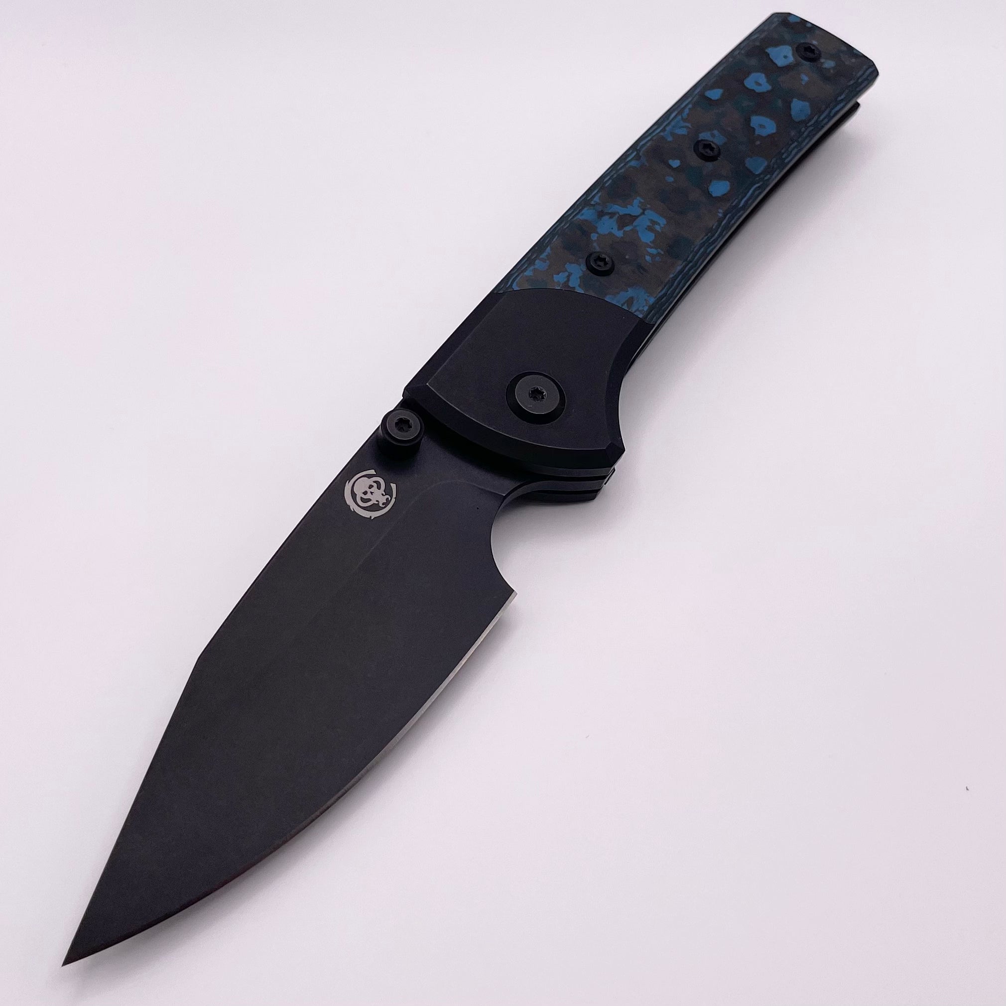 Chaves Scapegoat PVD Titanium Knife - Limited Edition with Artic Storm Inlays & M390 Blade