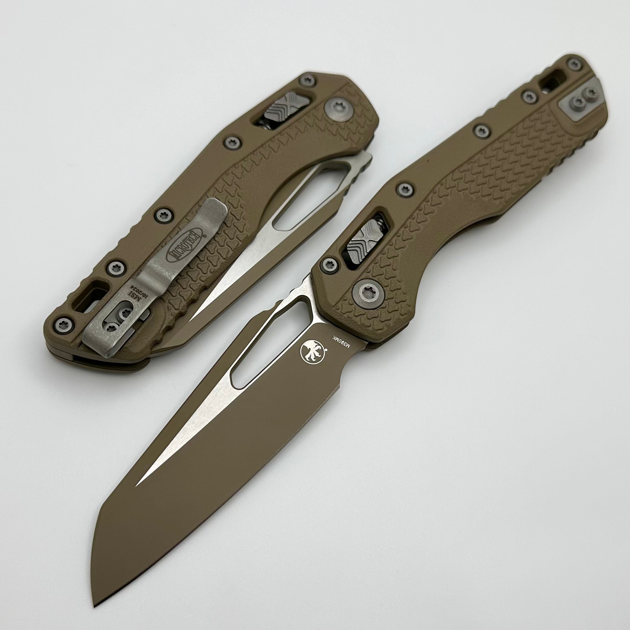 Microtech MSI RAM LOK Ultimate Folding Knife - Dark Earth Cerakote