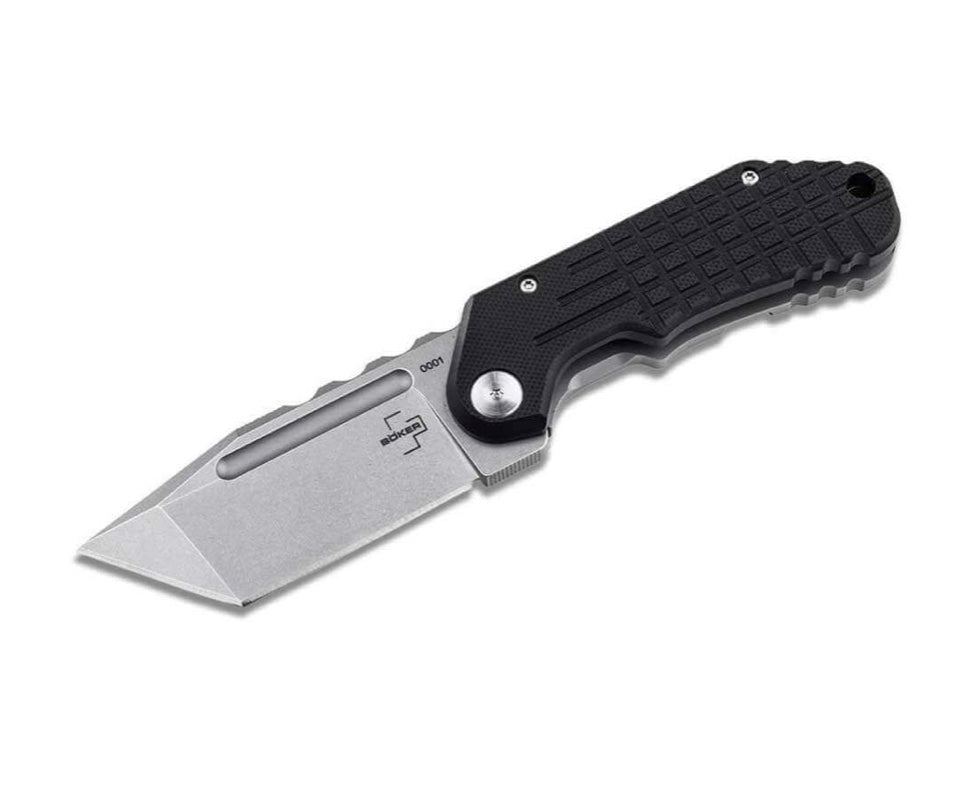 Boker Davlin Tanto D2 & G-10 Premium Framelock Folding Knife - Ultimate EDC Tool