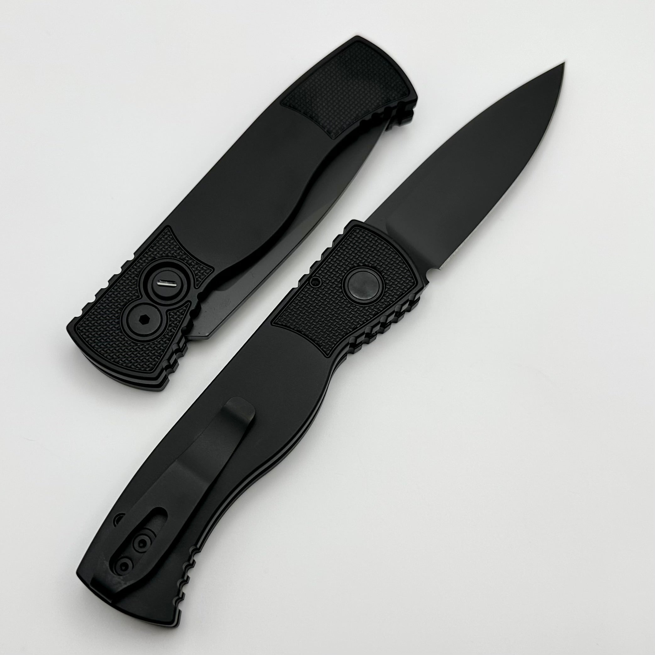 Pro-Tech TR-2 Tactical Response 2 Operator Edition - Premium DLC MagnaCut Blade & Textured Aluminum Handle