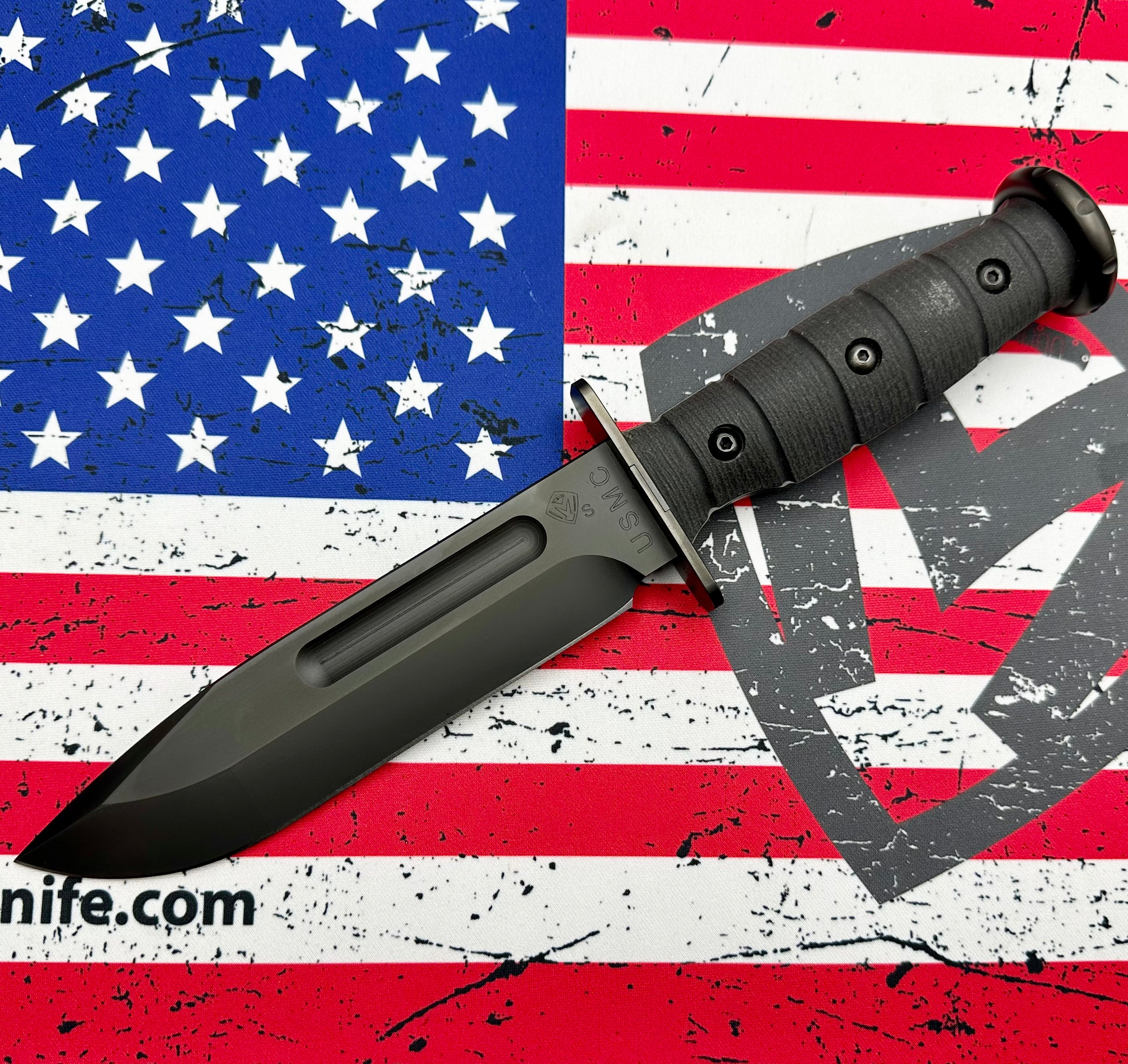 Medford Premium USMC Fighter Fixed Blade - Ultimate Tactical Knife