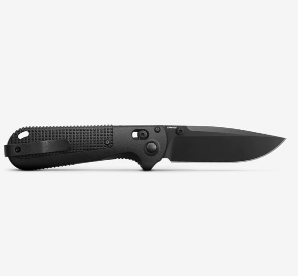 Benchmade Redoubt Ultimate EDC Knife - Black Grivory Drop Point D2 430BK-02