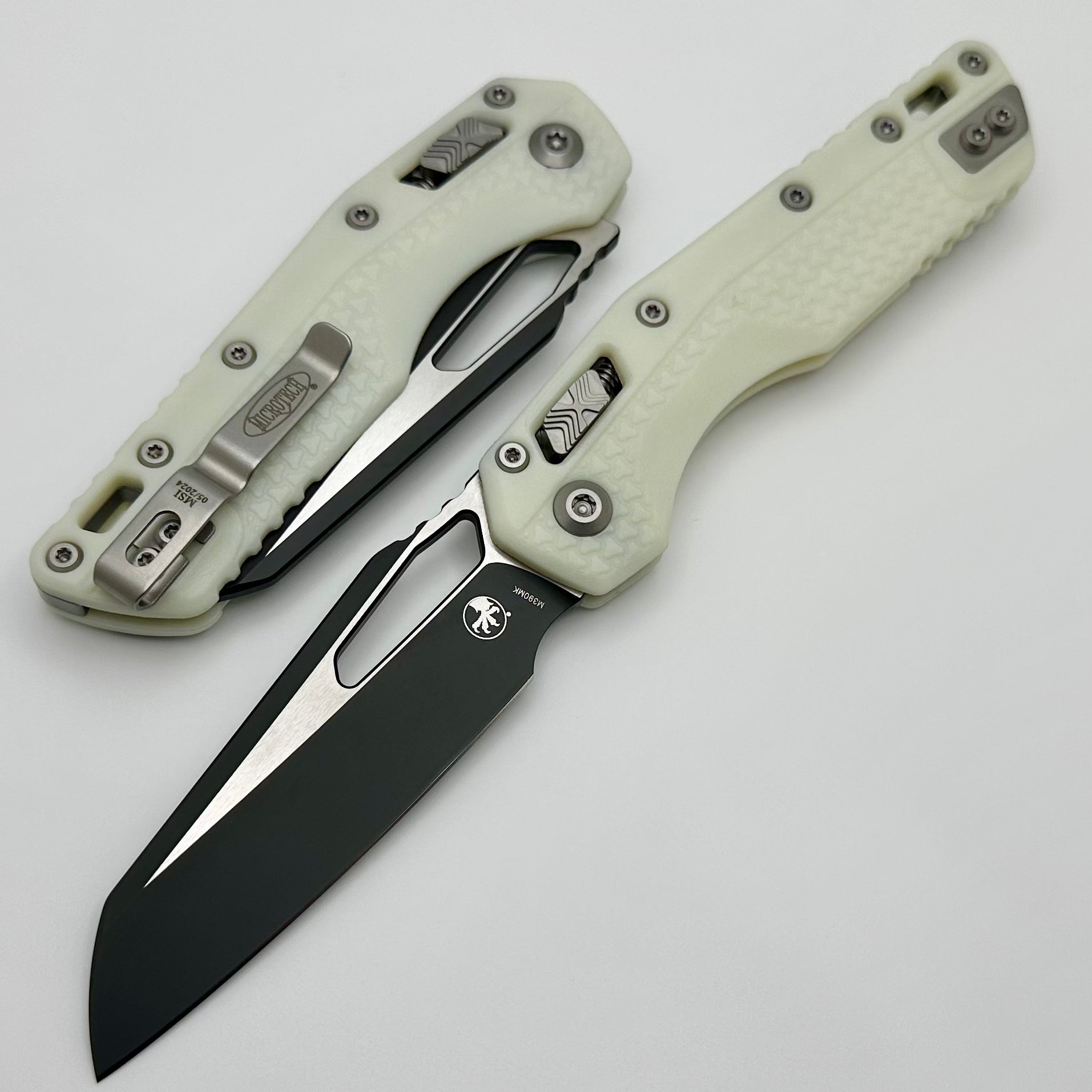 Microtech MSI RAM LOK Ultimate EDC Knife - White Polymer & M390MK Steel