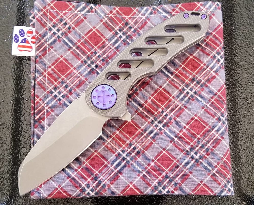 Premium F3 Diamond Oval Tactical Knife - Handcrafted in USA