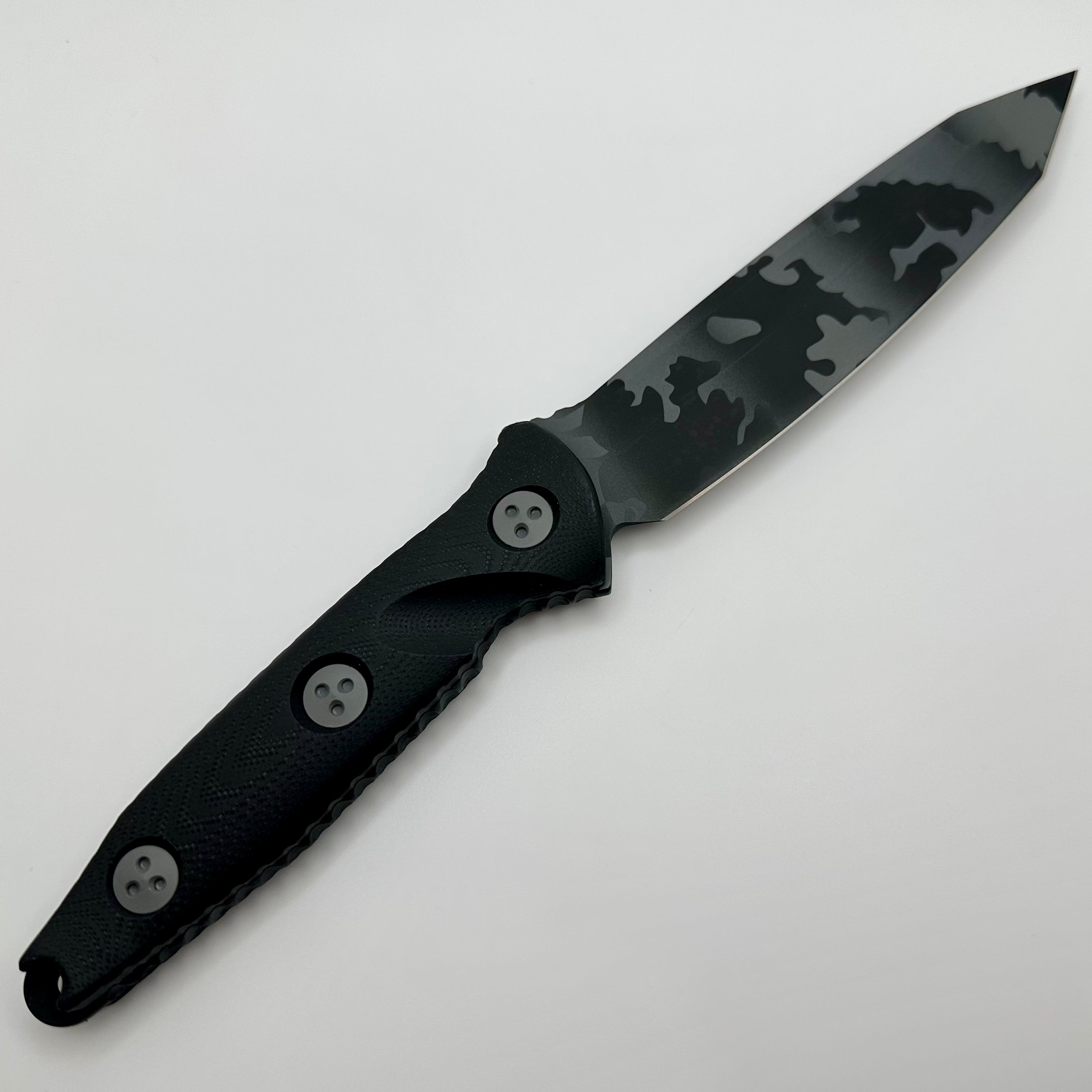 Microtech Socom Alpha Tanto Urban Camo Tactical Knife - Signature Series 114-1UCS