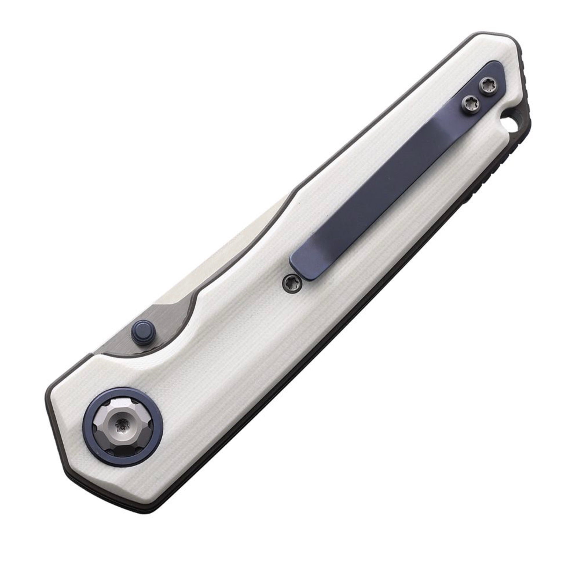 Maxace Samurai 2.0 Premium EDC Knife - White G-10 Handle & K110 Blade