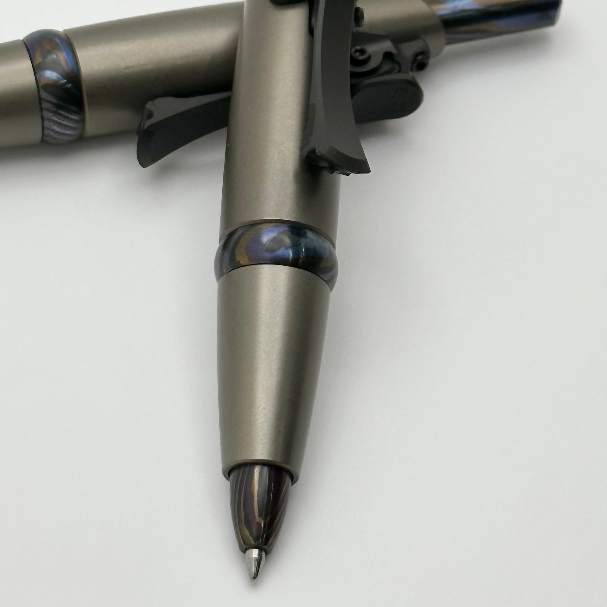 Premium CKF x Copperhead Metalworks Titanium/ZircuTi Click Pen