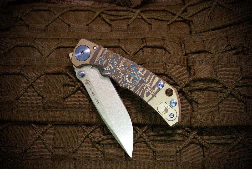 Spartan Blades Harsey Folder 2022 Special Edition Dragon - Premium EDC Knife