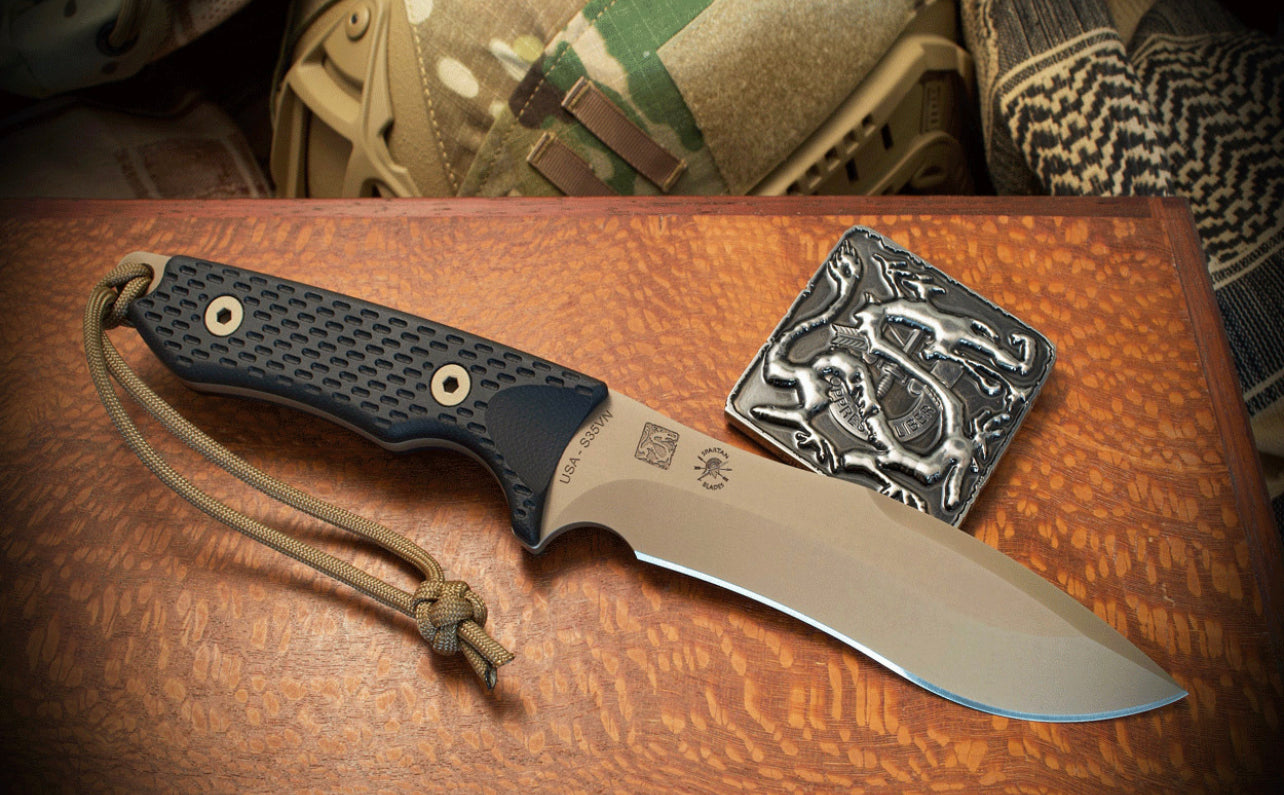 Spartan Blades Ronin Shinto FDE S45VN Tactical Fixed Blade Knife