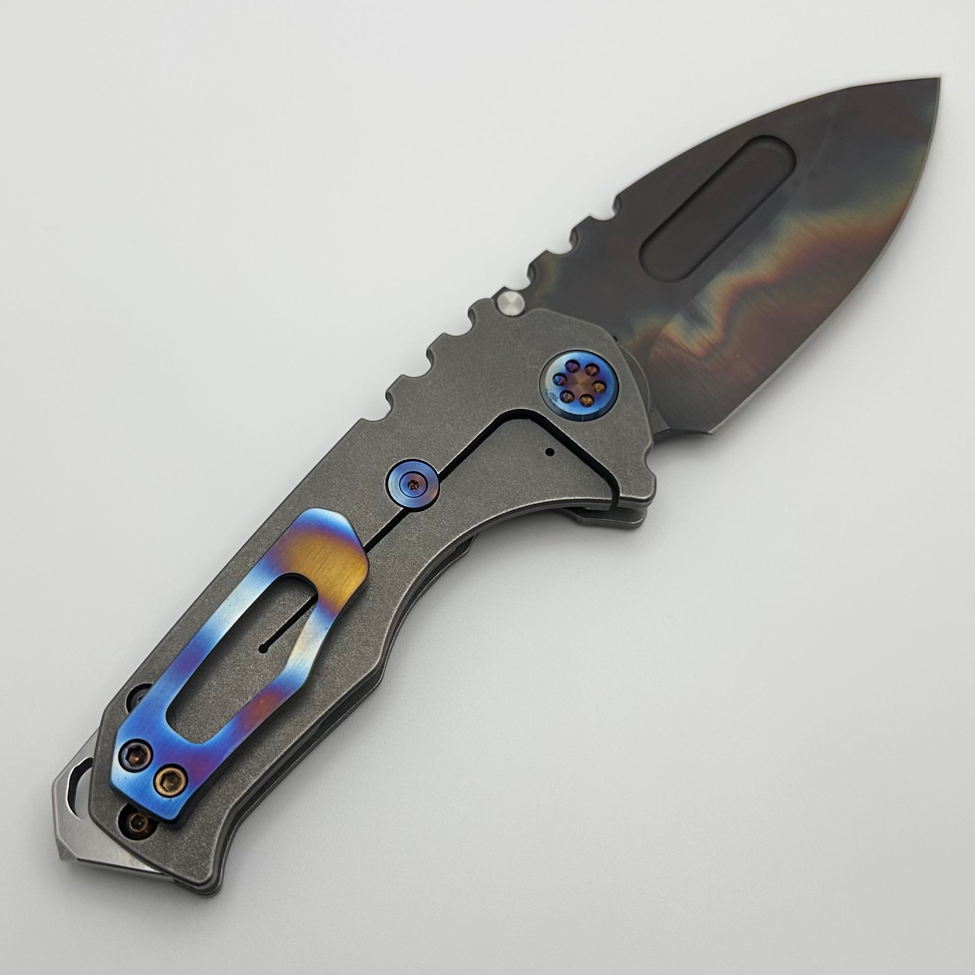 Medford Praetorian Genesis T Ultimate Tactical Folding Knife - S45VN Blade & Flamed Hardware