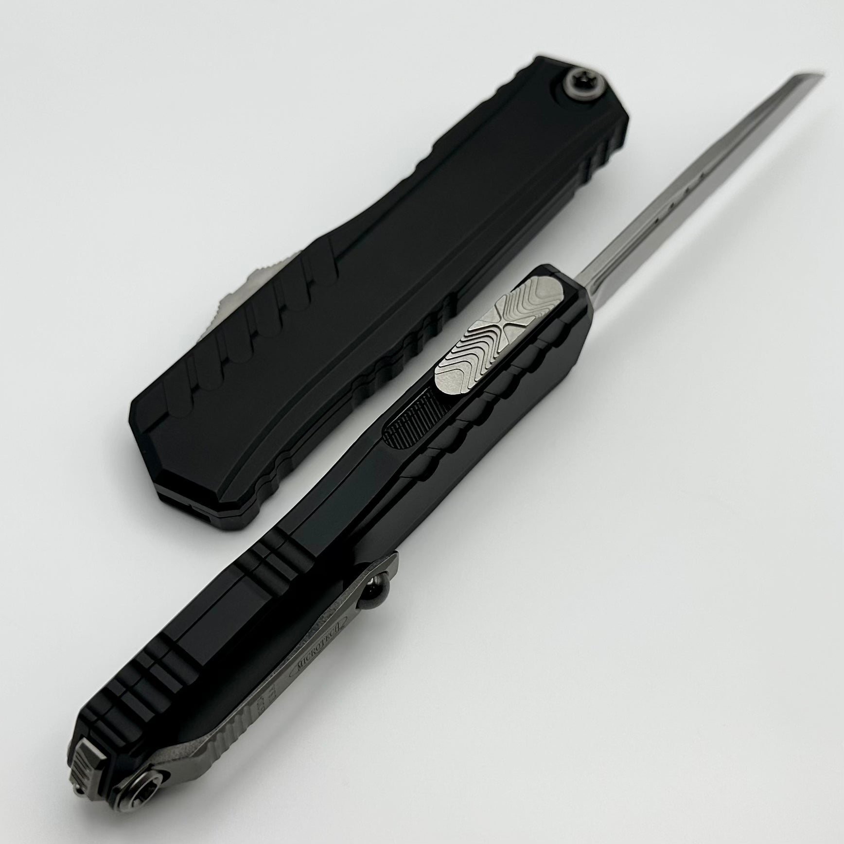 Microtech Cypher II S/E Premium Tactical Knife - Stonewash Finish