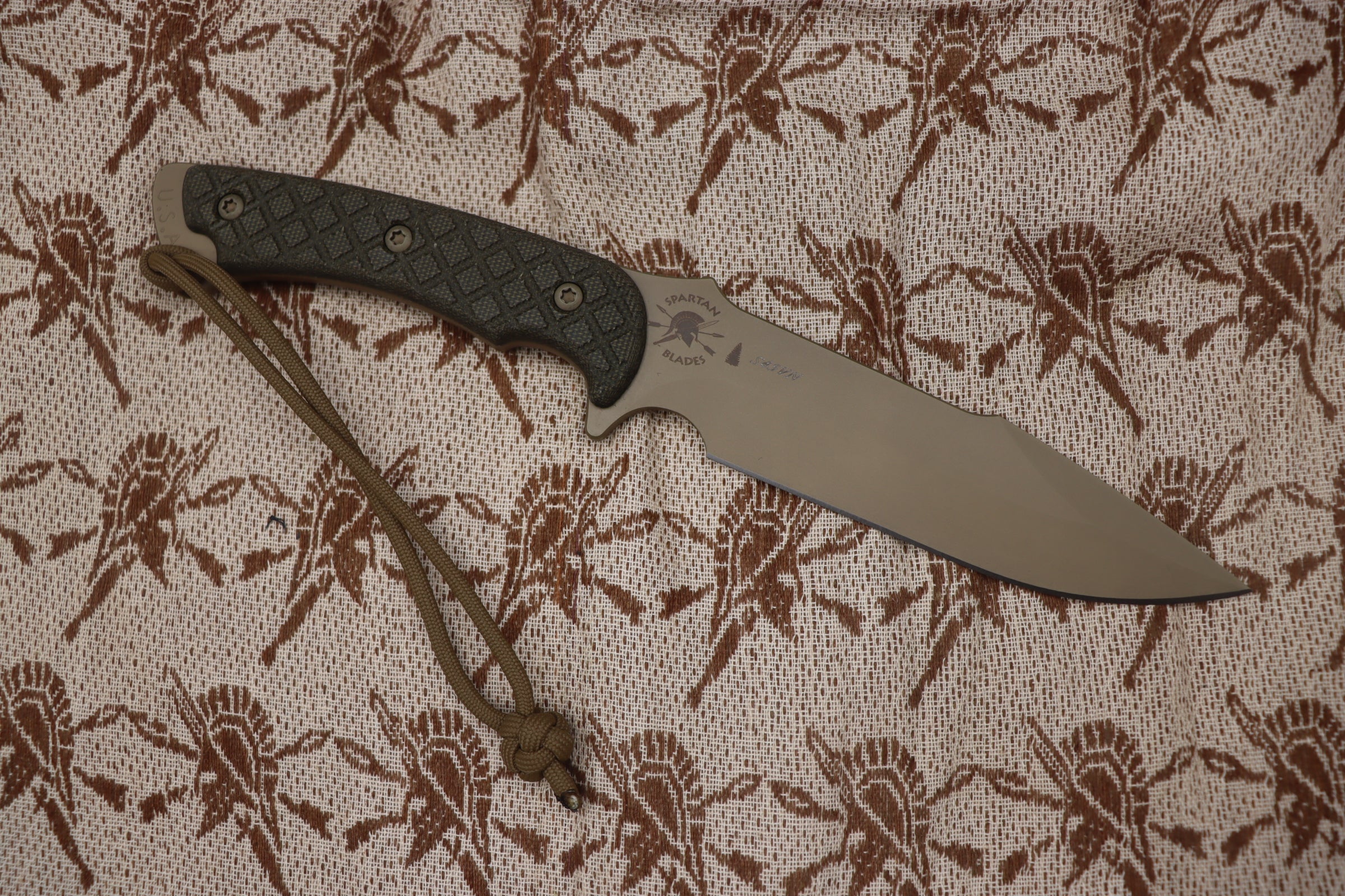 Spartan Blades Horkos FDE Tactical Knife - Premium Combat & Utility