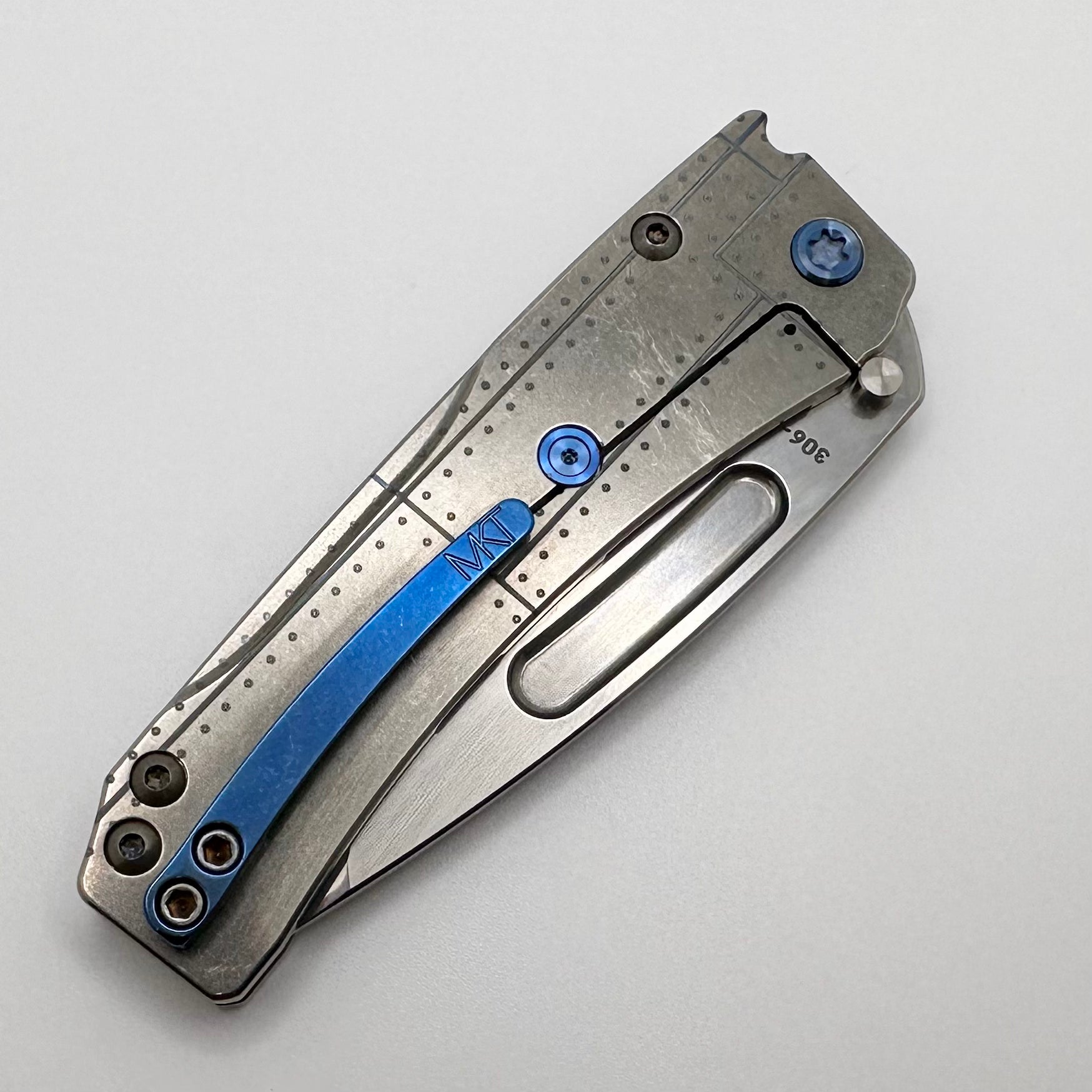 Medford Slim Midi Tanto EDC Knife - Premium S45VN Blade & Blue Hardware